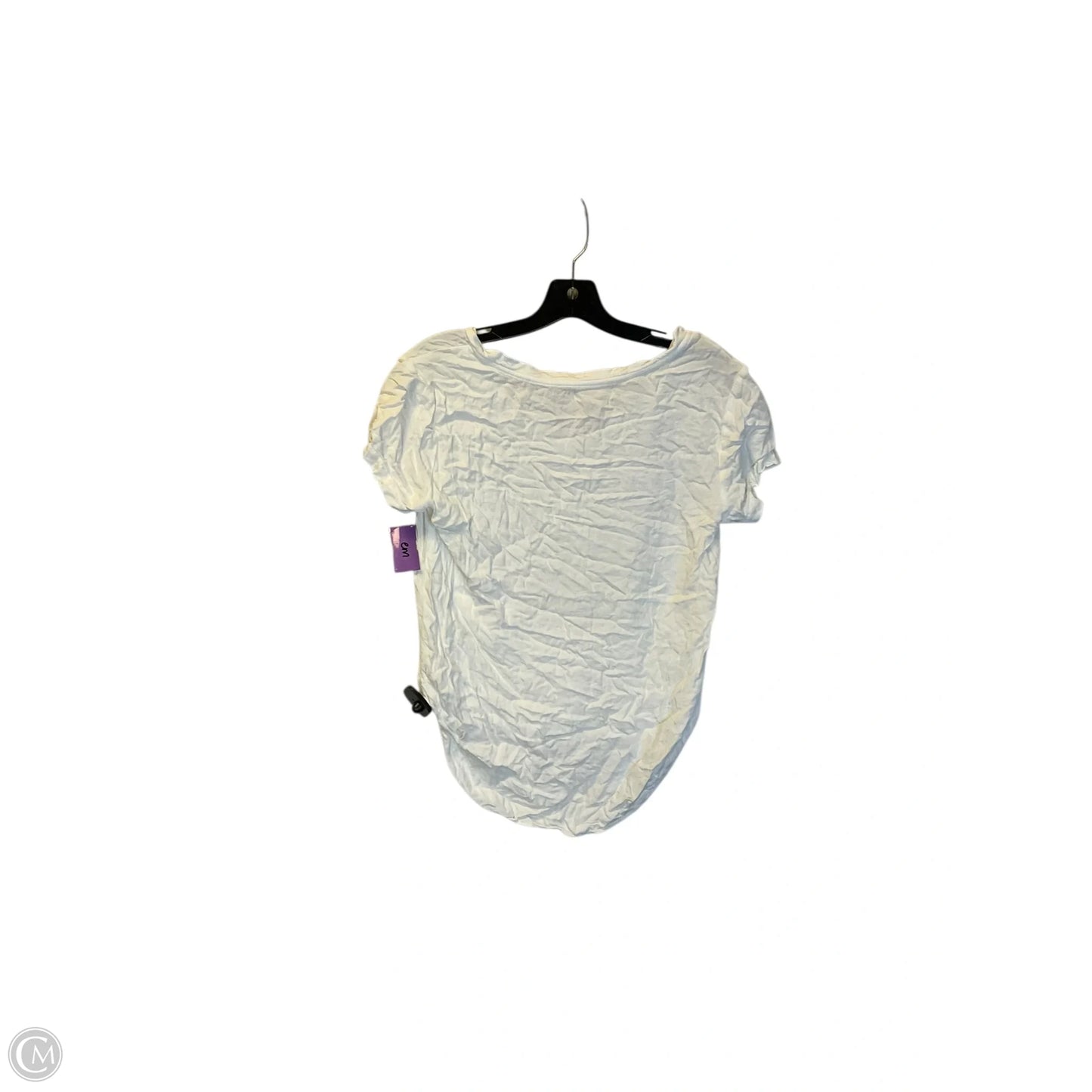 Top Short Sleeve Basic By Cloth & Stone In White, Size: S