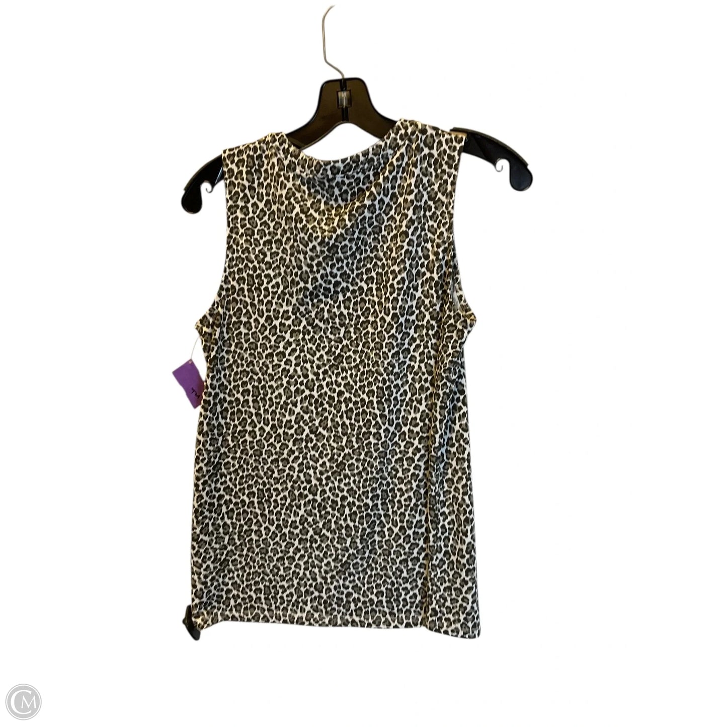 Top Sleeveless By Eliane Rose In Animal Print, Size: S
