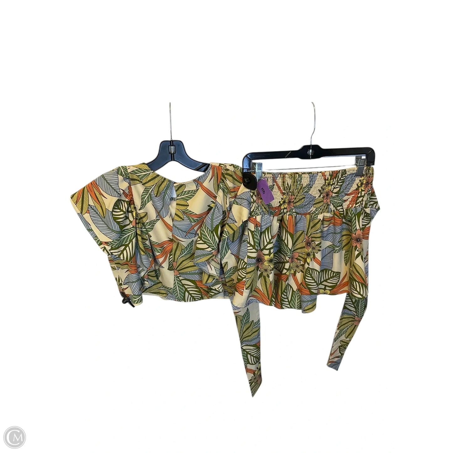 Shorts Set By Cmc In Floral Print, Size: S