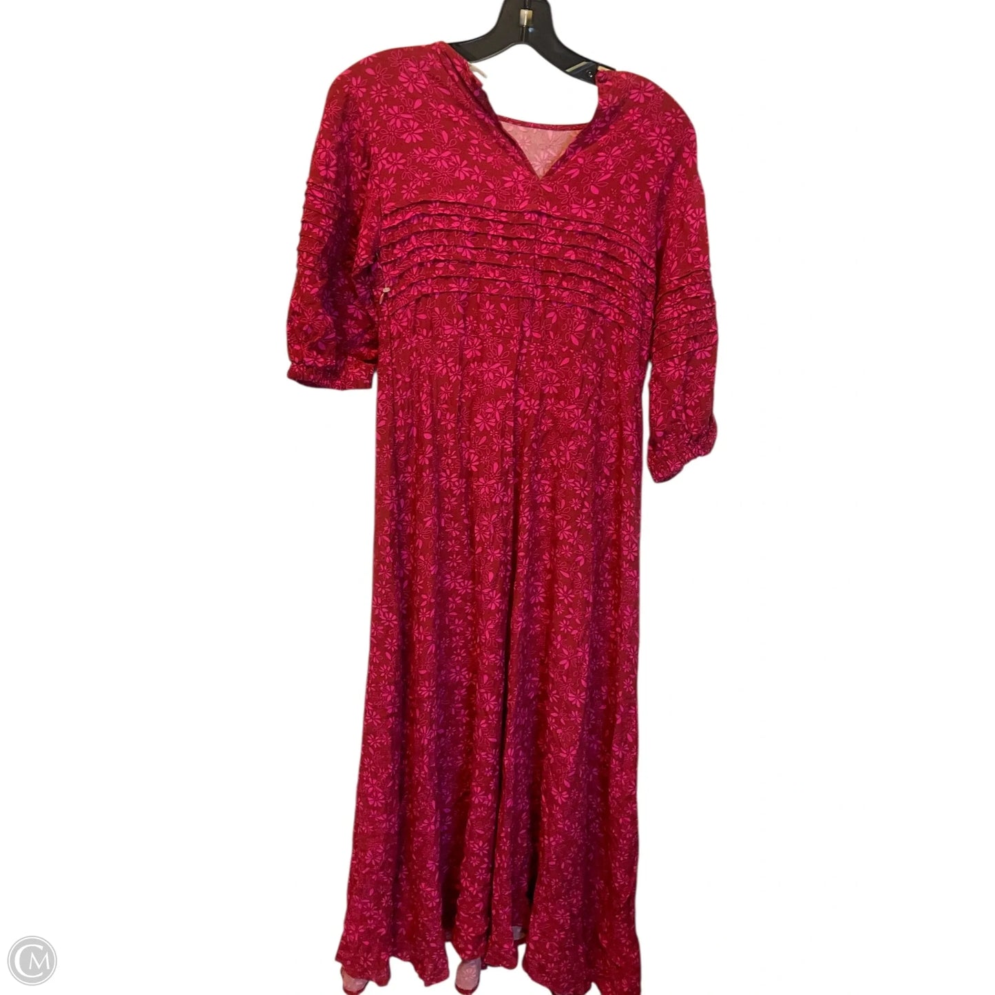 Dress Casual Maxi By Free People In Pink & Red, Size: 2