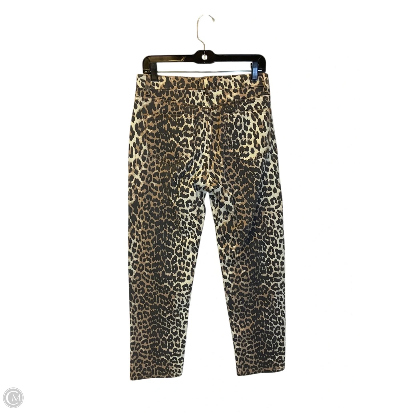 Jeans Straight By Clothes Mentor In Animal Print, Size: 6