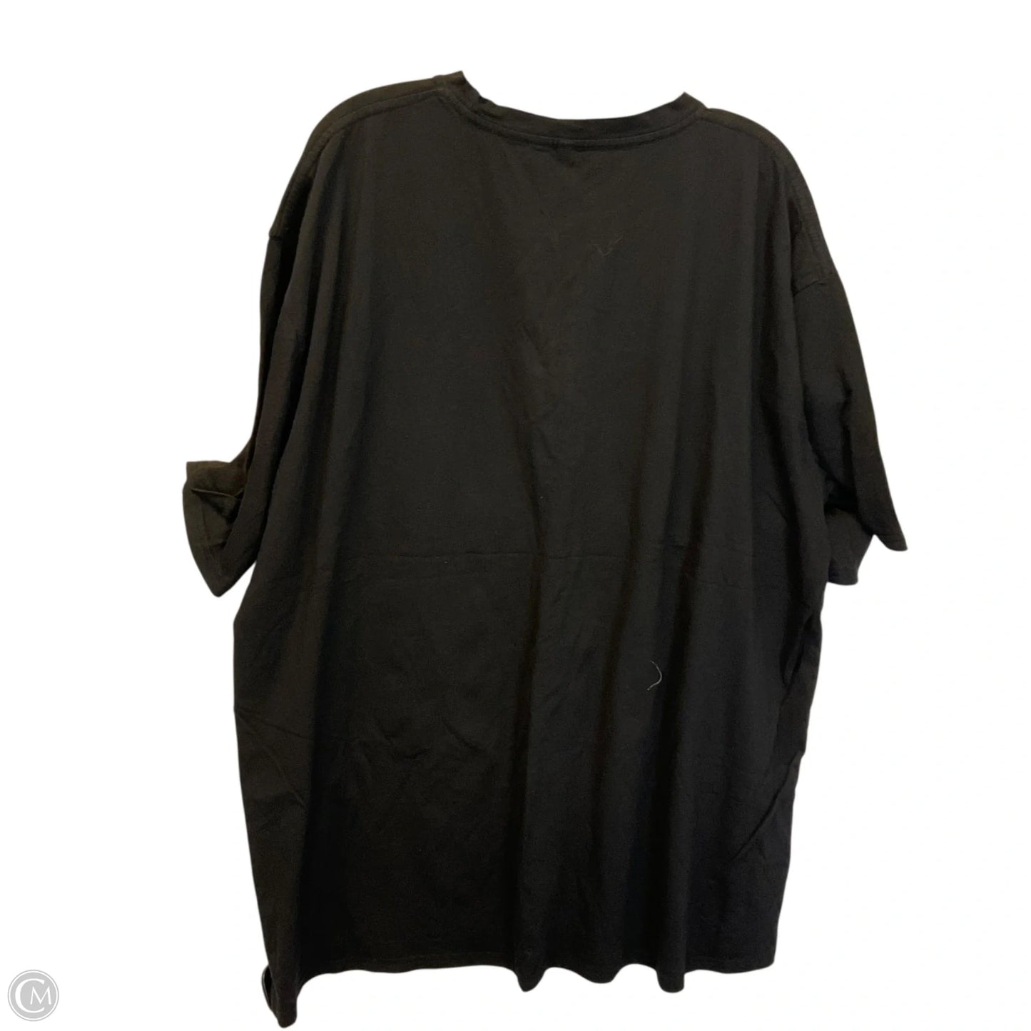 Top Short Sleeve Basic By Clothes Mentor In Black, Size: 4x