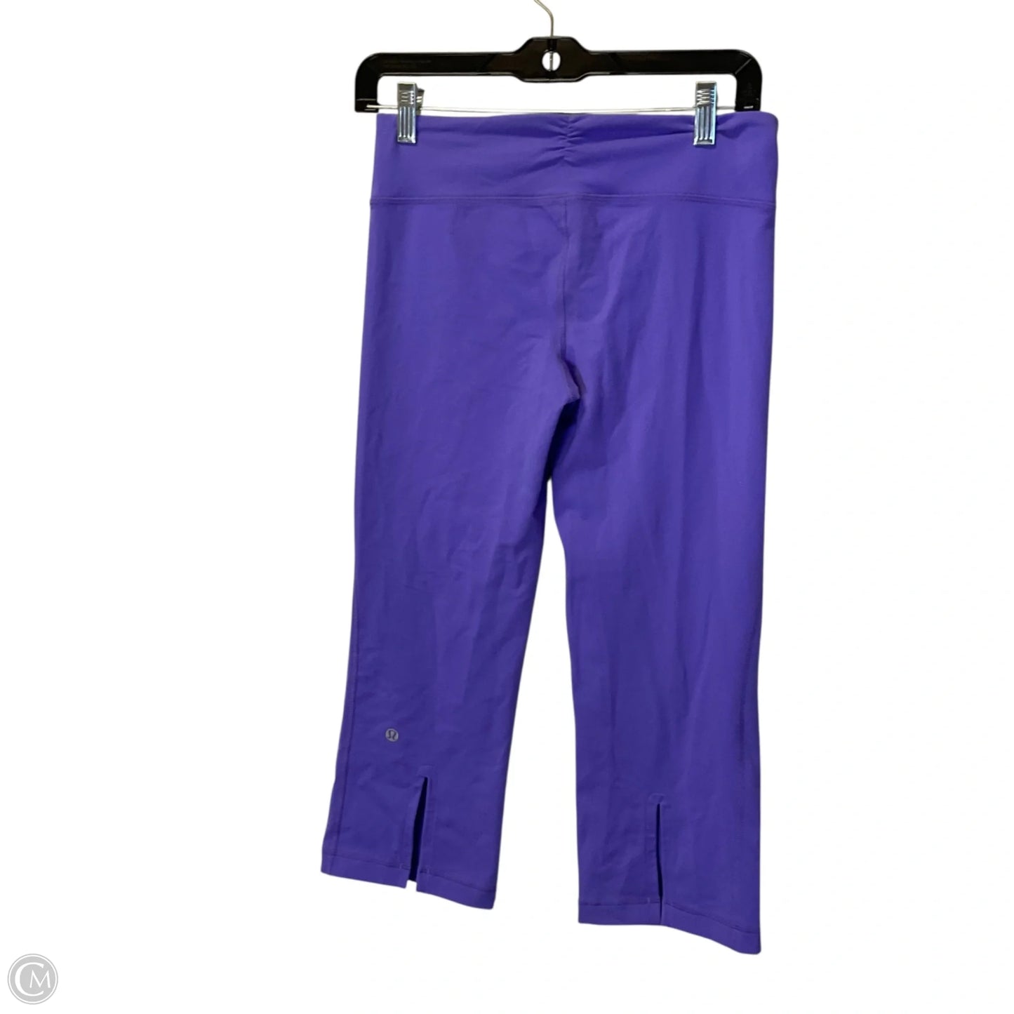 Athletic Capris By Lululemon In Purple, Size: 6