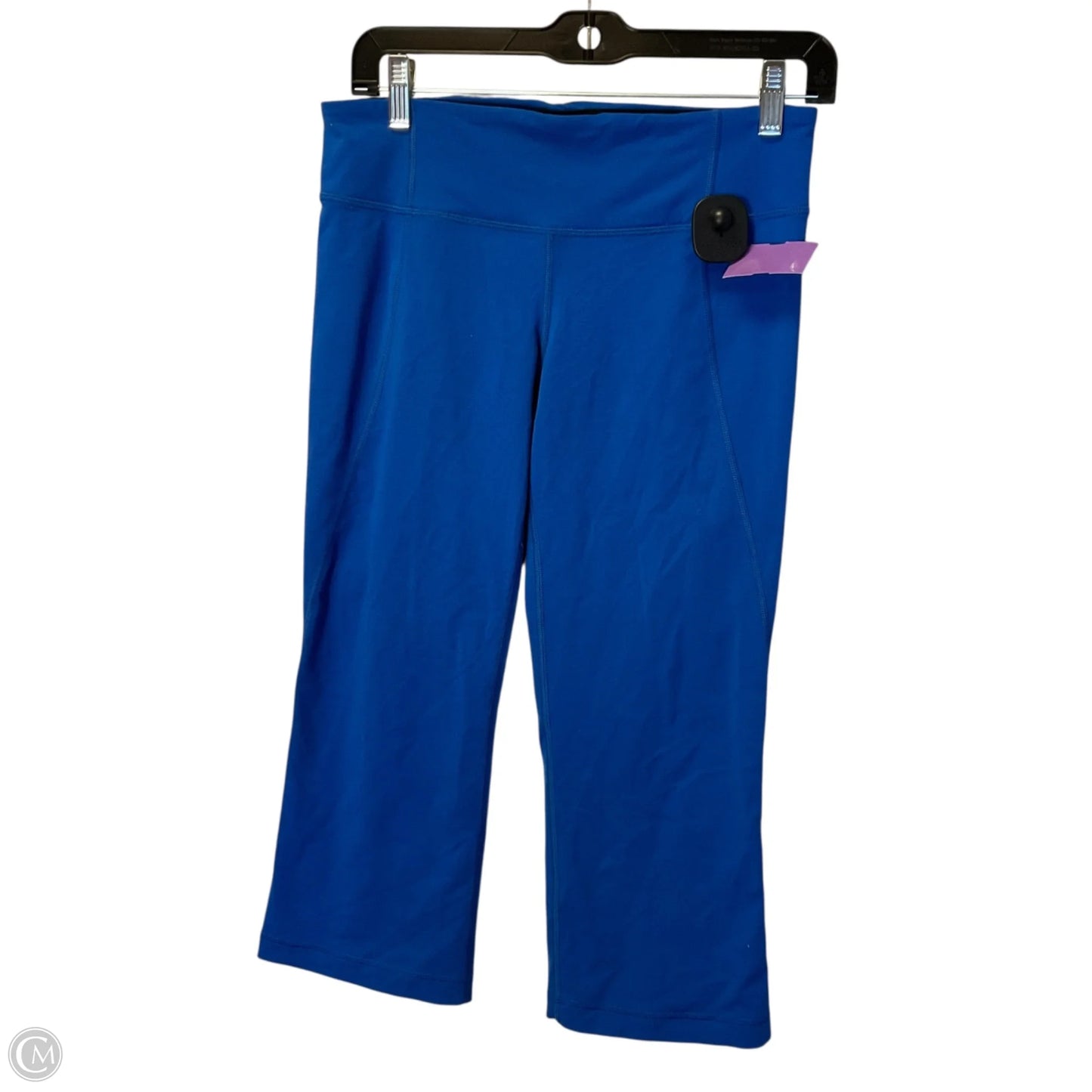 Athletic Capris By Lululemon In Blue, Size: 6