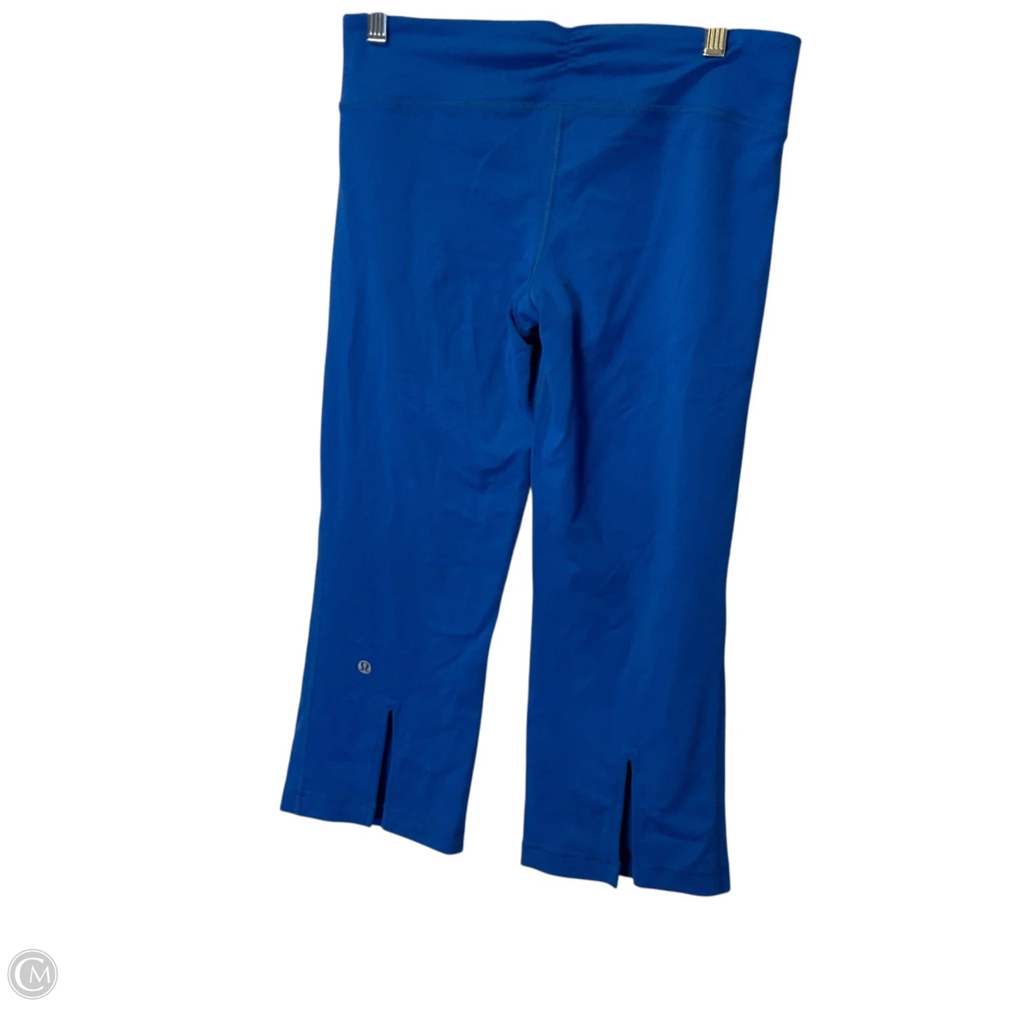 Athletic Capris By Lululemon In Blue, Size: 6