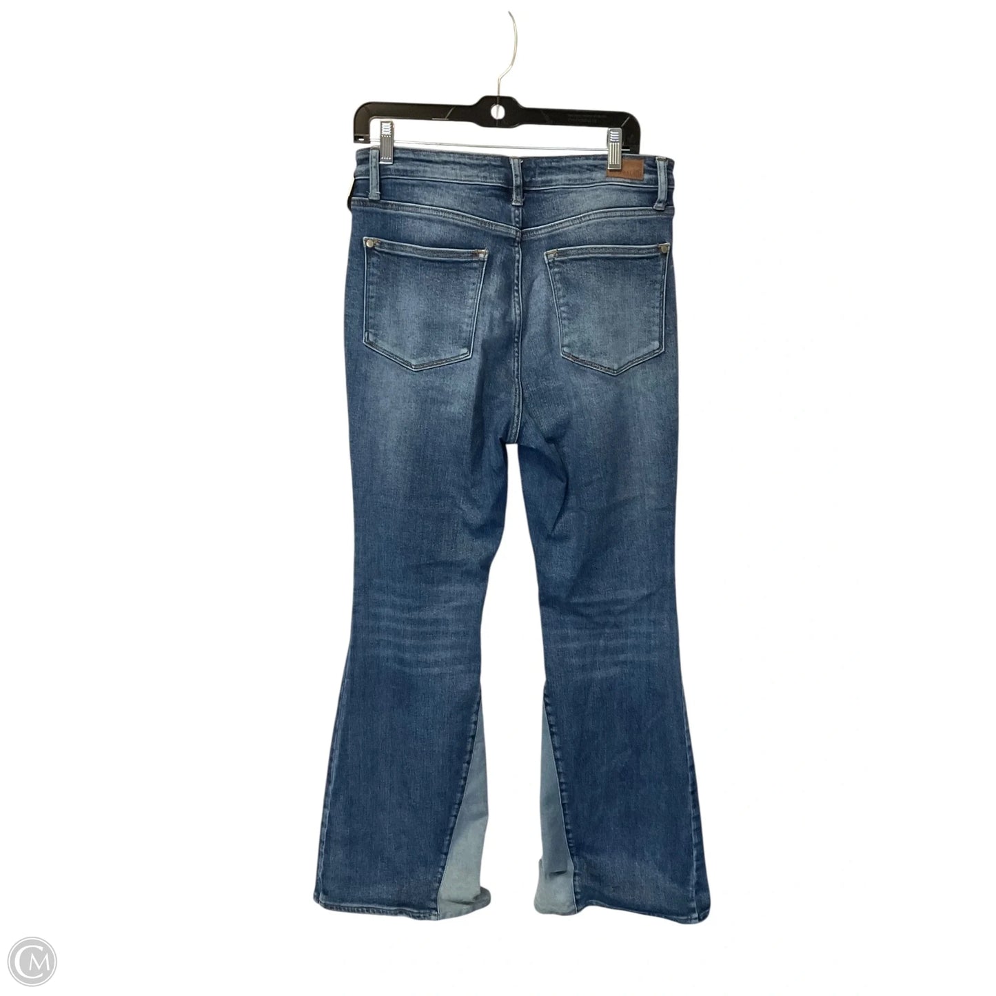 Jeans Flared By Judy Blue In Blue Denim, Size: 8