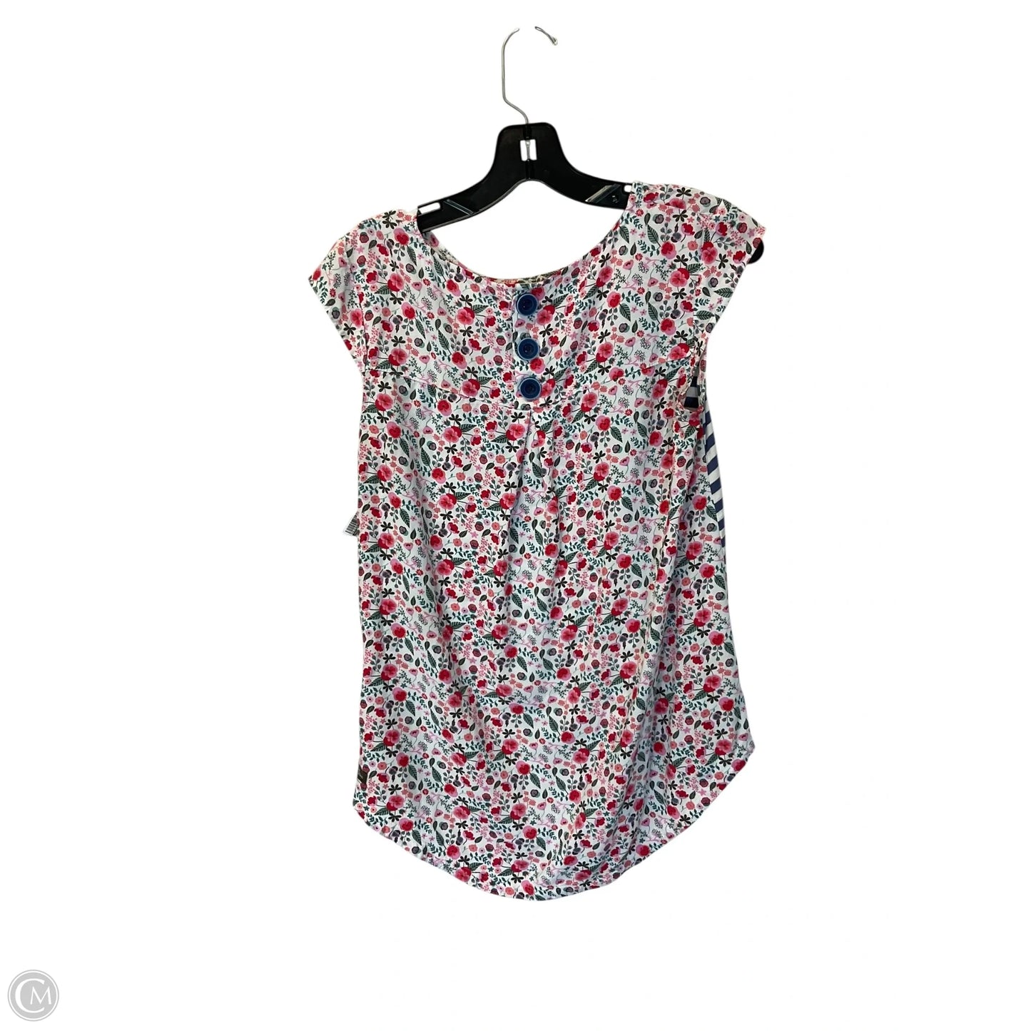 Top Short Sleeve By Matilda Jane In Striped Pattern, Size: S