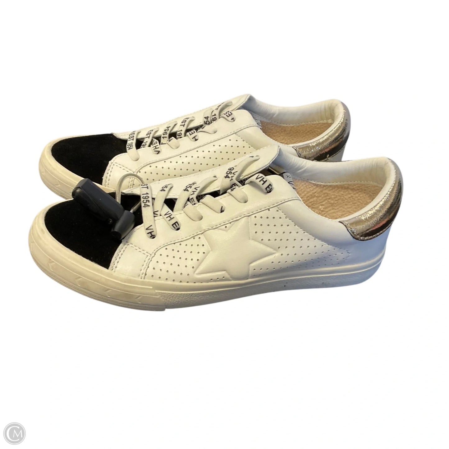 Shoes Sneakers By Vintage Havana In Black & White, Size: 7.5