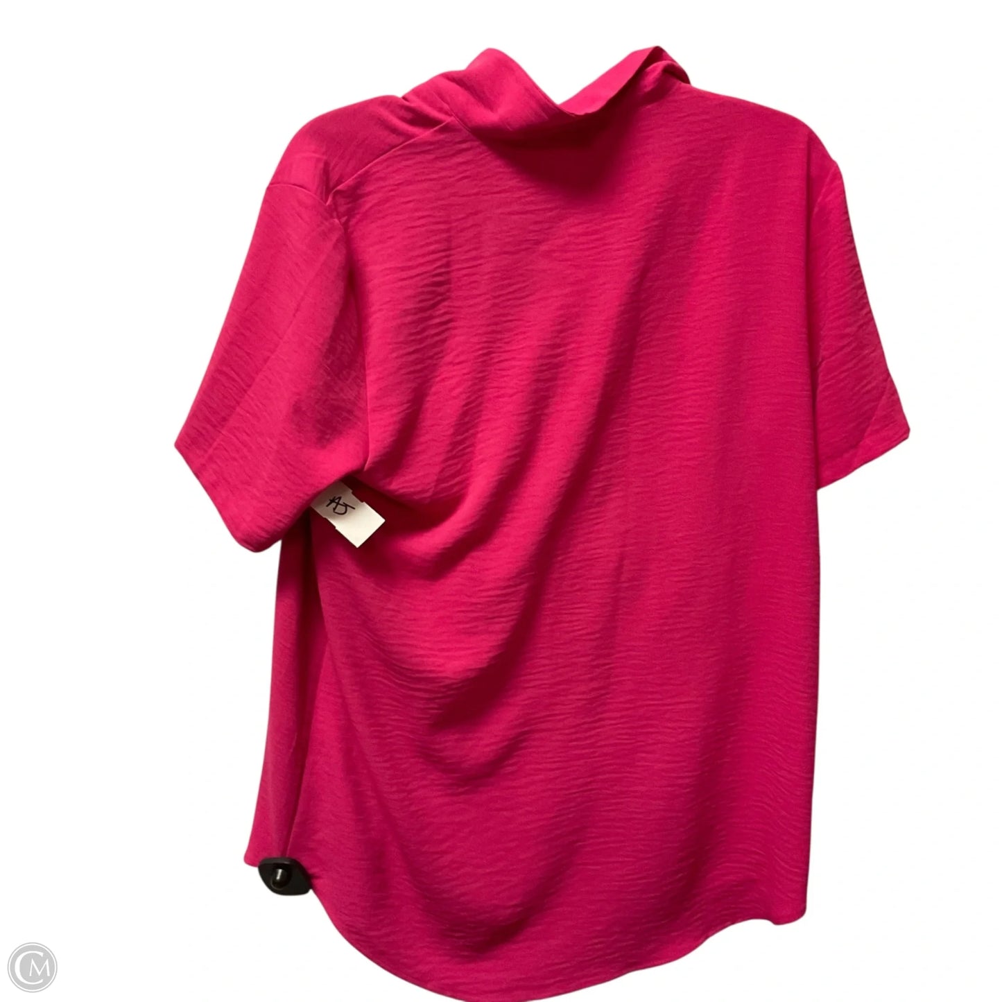 Top Short Sleeve By Hilary Radley In Pink, Size: M