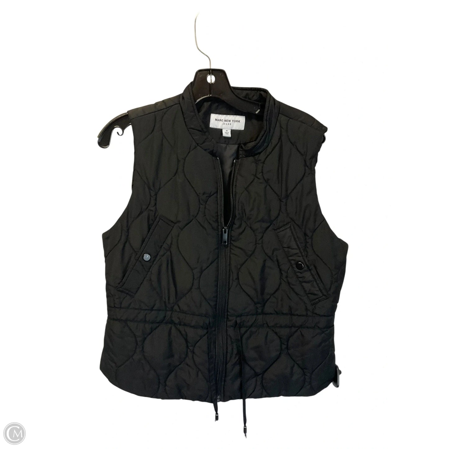 Vest Puffer & Quilted By Marc New York In Black, Size: M