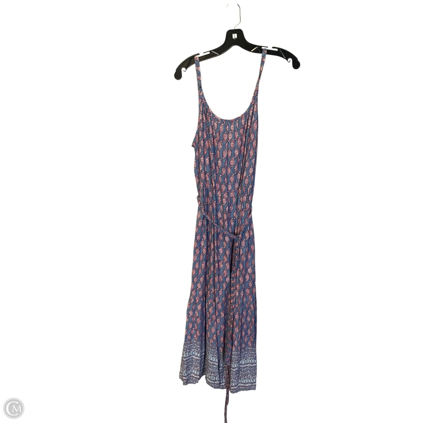 Dress Casual Maxi By Beachlunchlounge In Blue & Red & White, Size: Xl