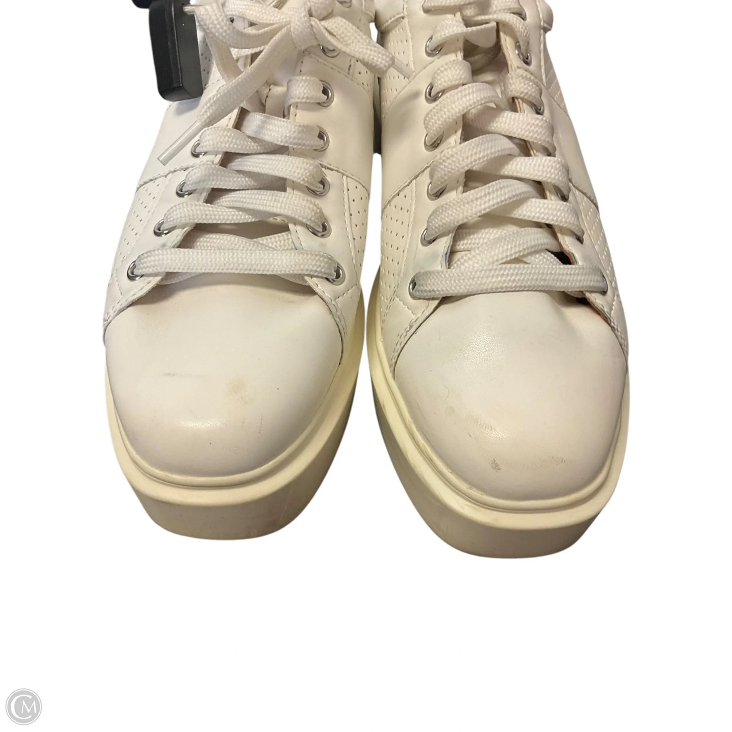 Shoes Sneakers By Linea Paolo In White, Size: 9