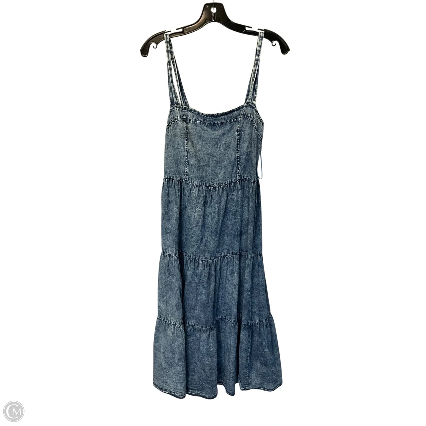 Dress Casual Midi By Jealous Tomato In Blue Denim, Size: M