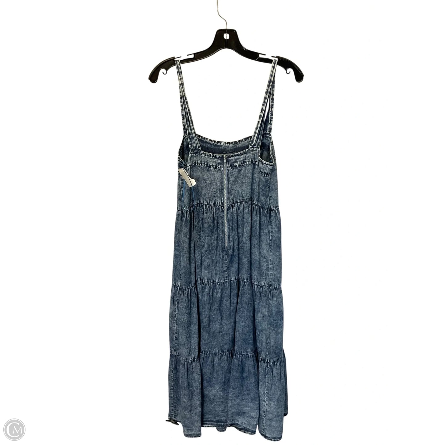 Dress Casual Midi By Jealous Tomato In Blue Denim, Size: M