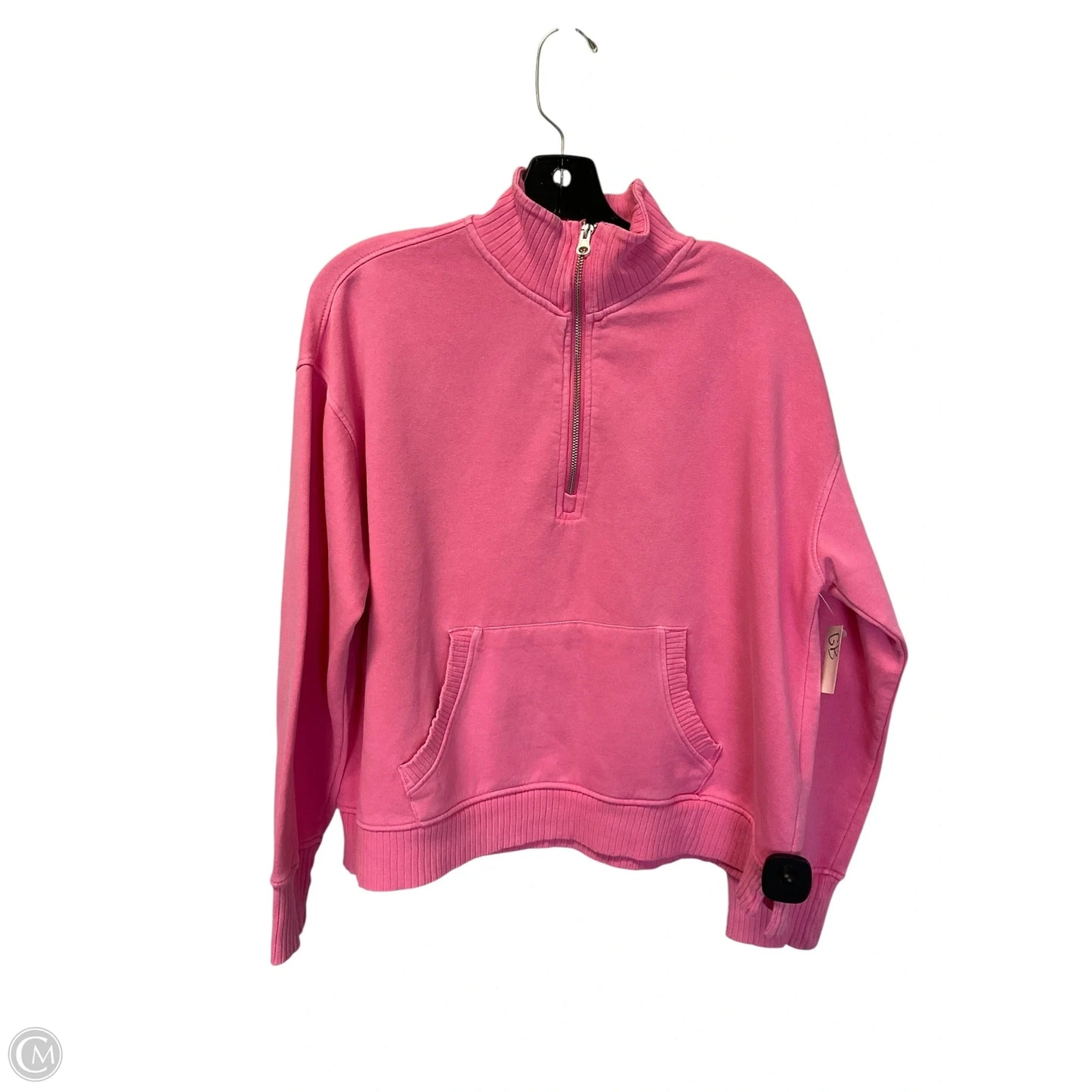 Sweatshirt Collar By C And C In Pink, Size: L