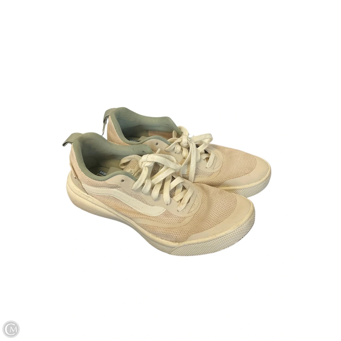 Shoes Sneakers By Vans In Tan, Size: 9