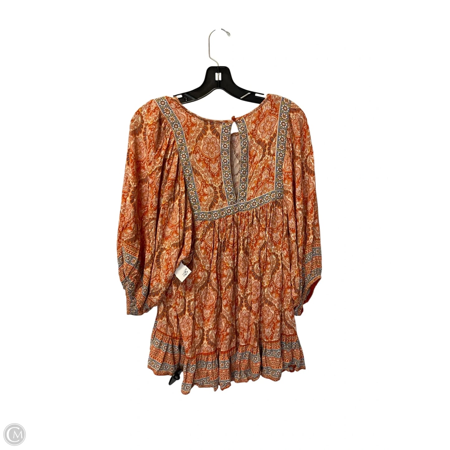 Dress Casual Short By Rachel Zoe In Blue & Orange, Size: M