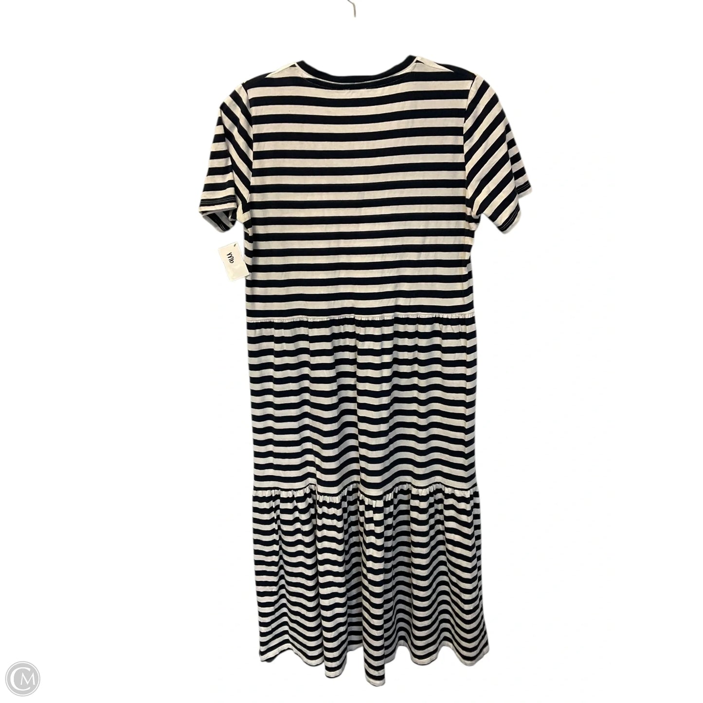 Dress Casual Midi By J. Crew In Striped Pattern, Size: S