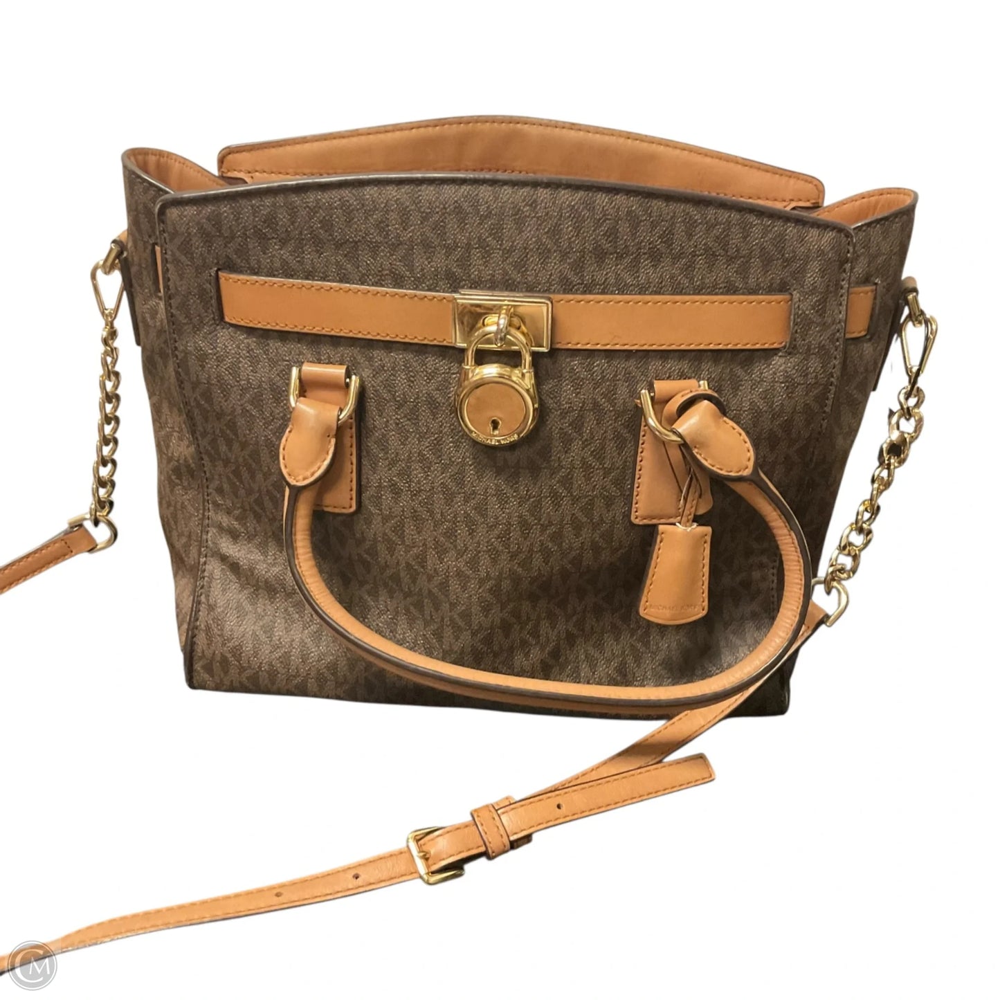 Crossbody Designer By Michael Kors, Size: Large
