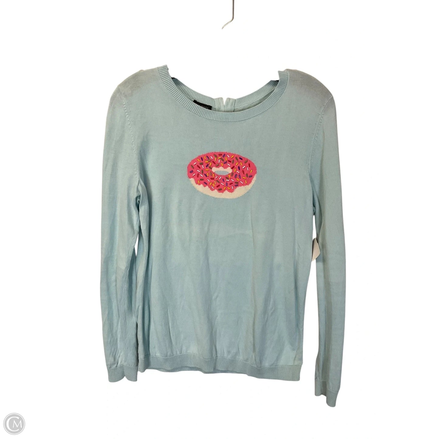 Top Long Sleeve By Talbots In Blue, Size: S