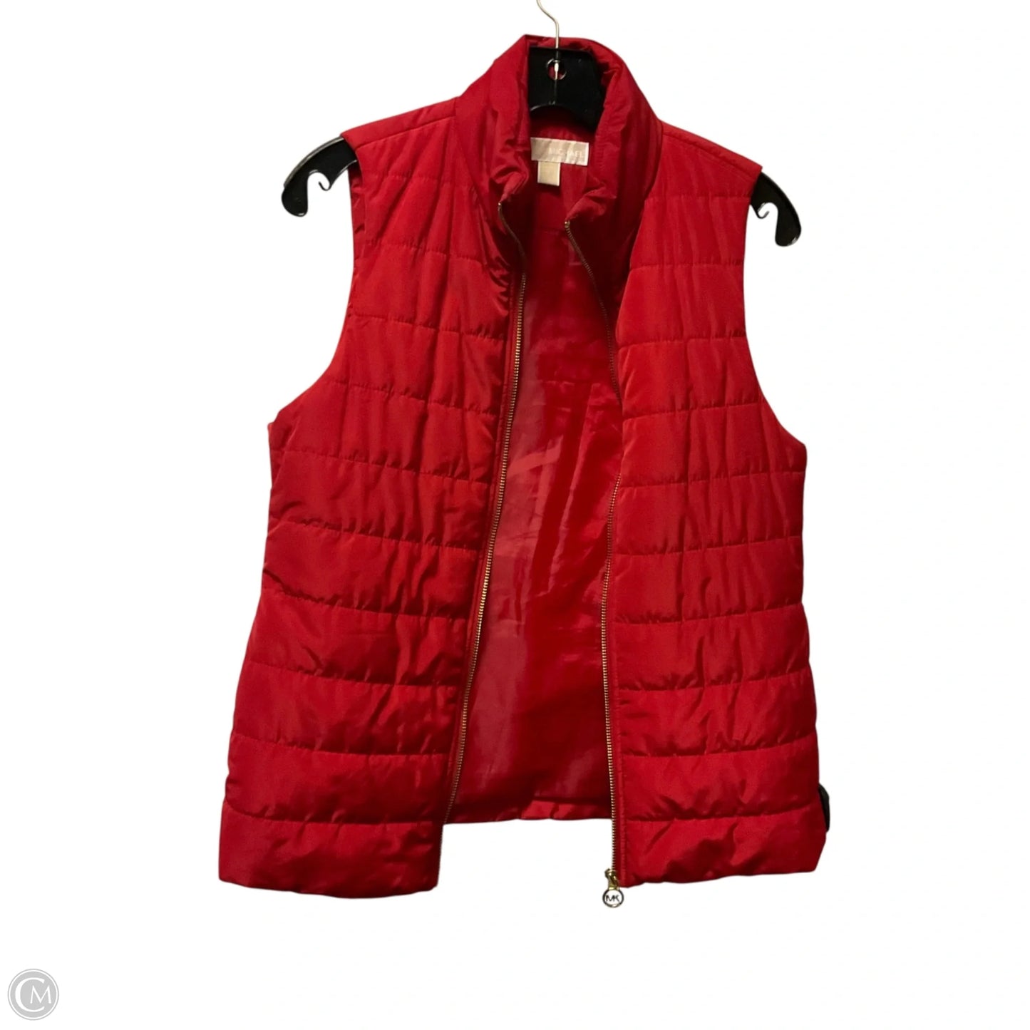 Vest Puffer & Quilted By Michael By Michael Kors In Red, Size: S