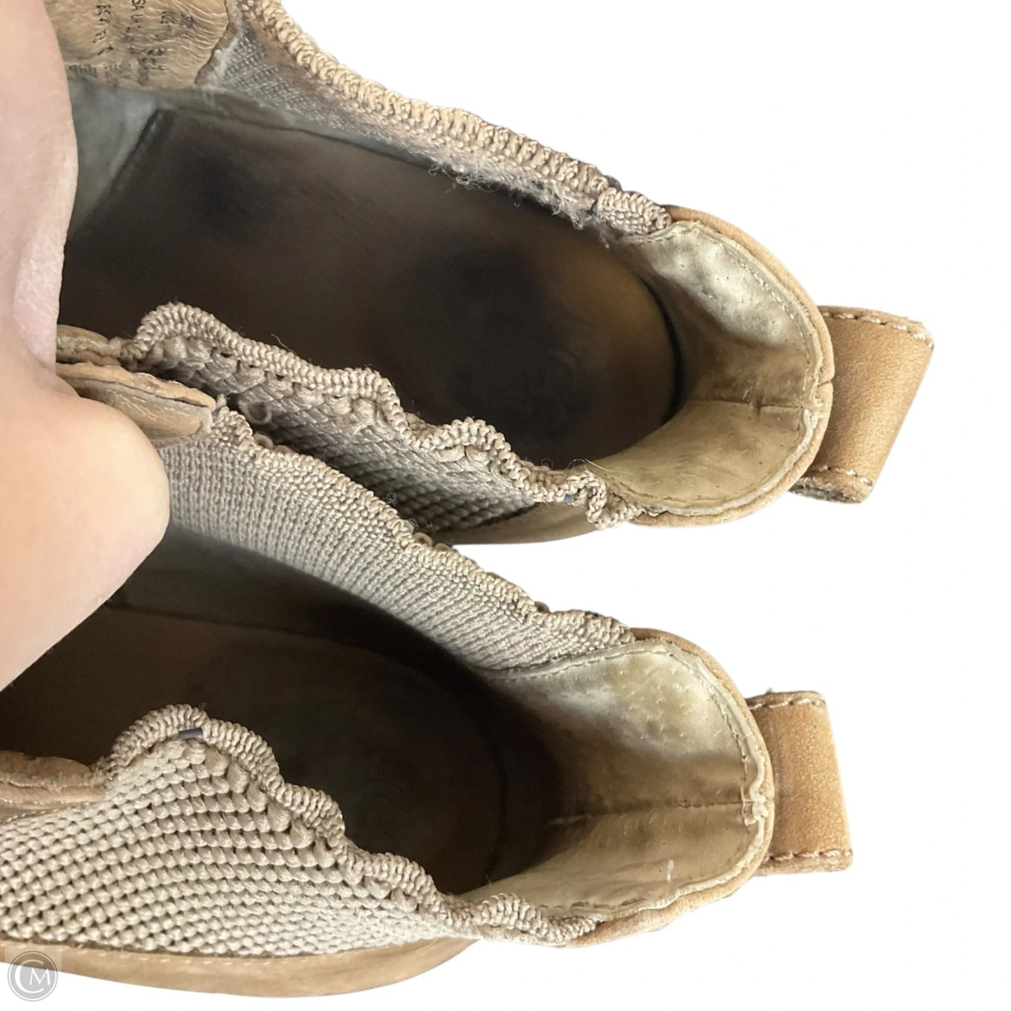 Boots Designer By Ugg In Tan, Size: 10