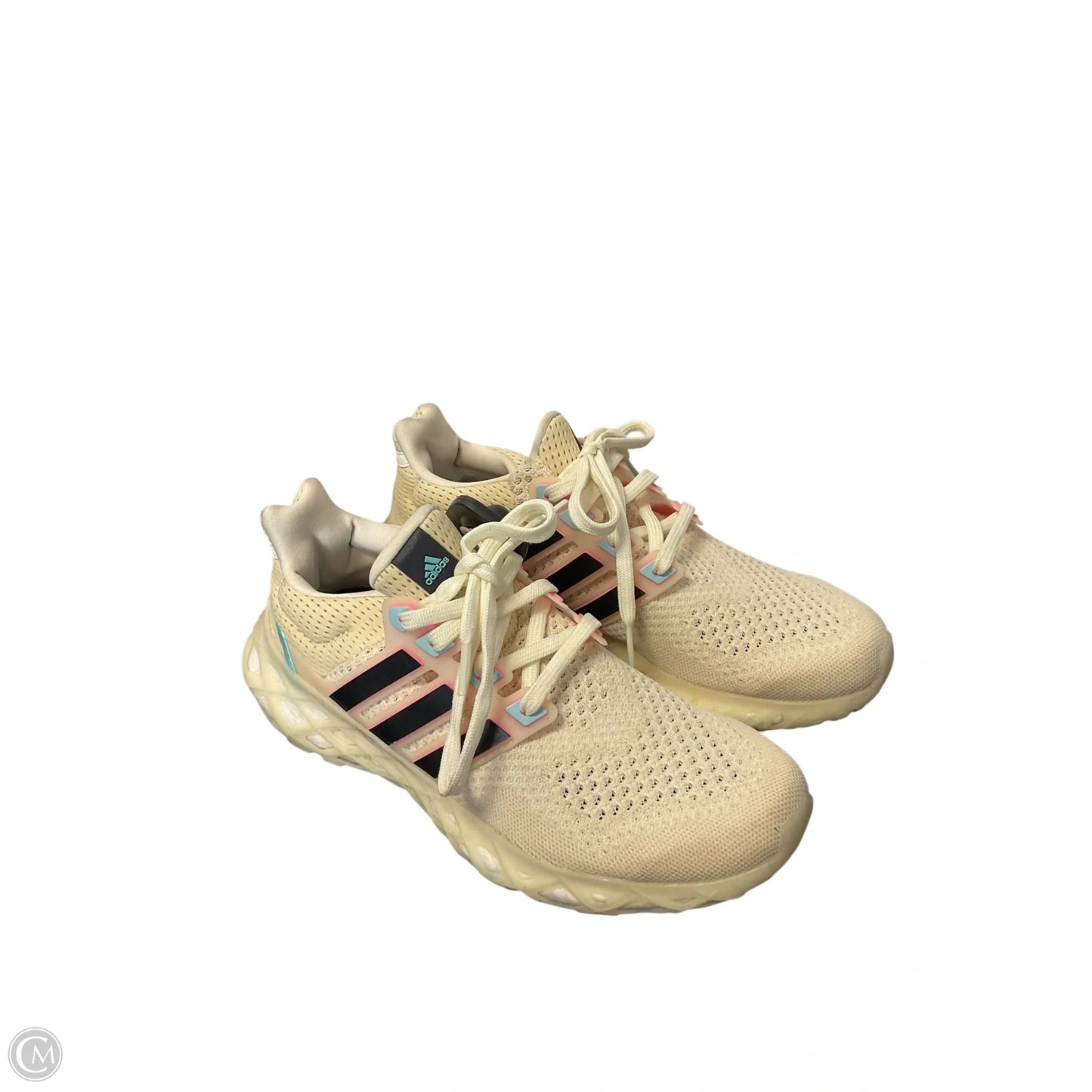 Shoes Athletic By Adidas In White, Size: 8.5
