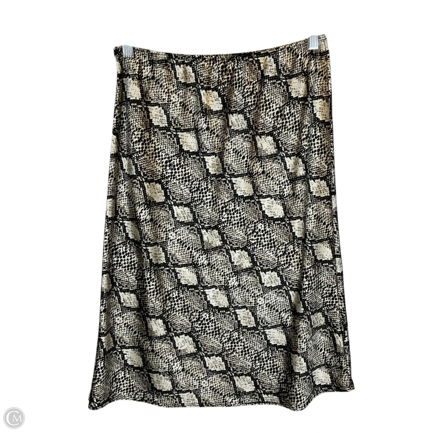 Skirt Mini & Short By Olivia Rae In Snakeskin Print, Size: S