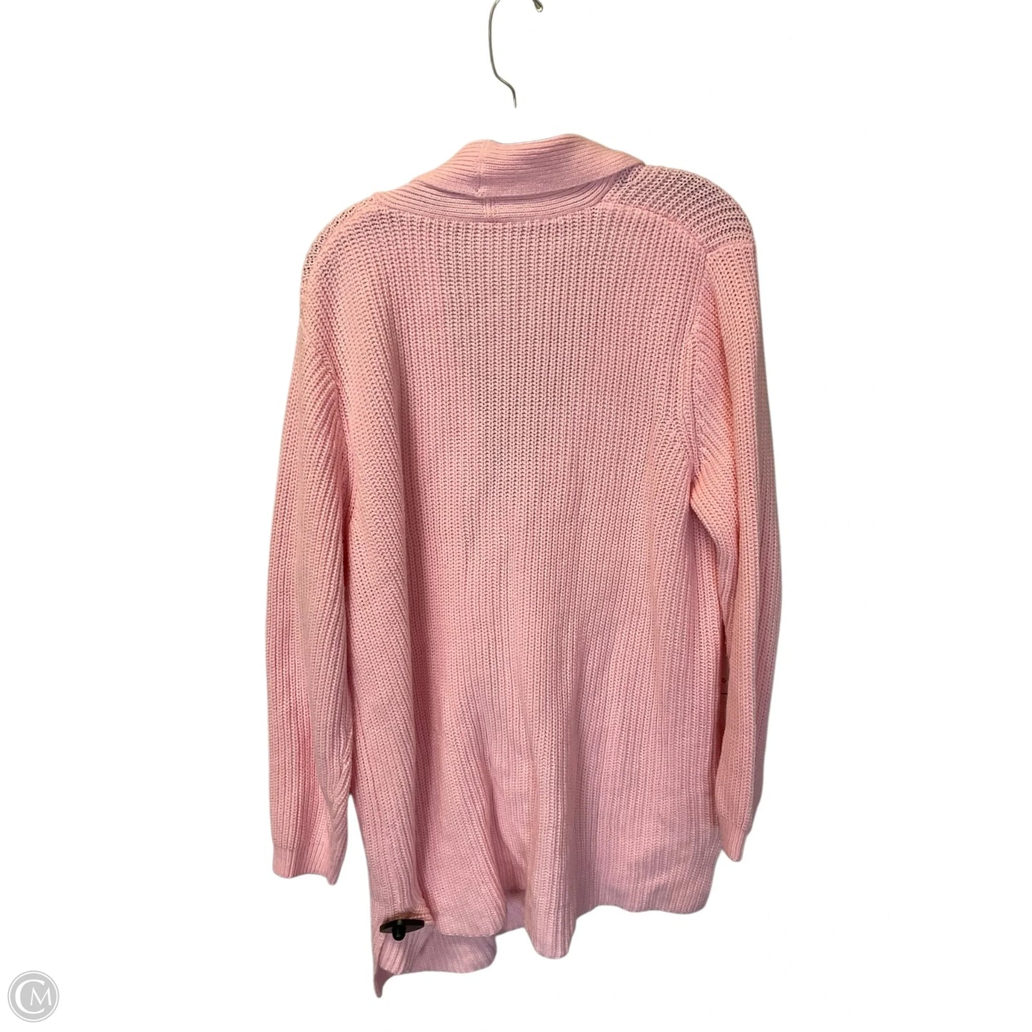 Sweater Cardigan By Blair In Pink, Size: Xl