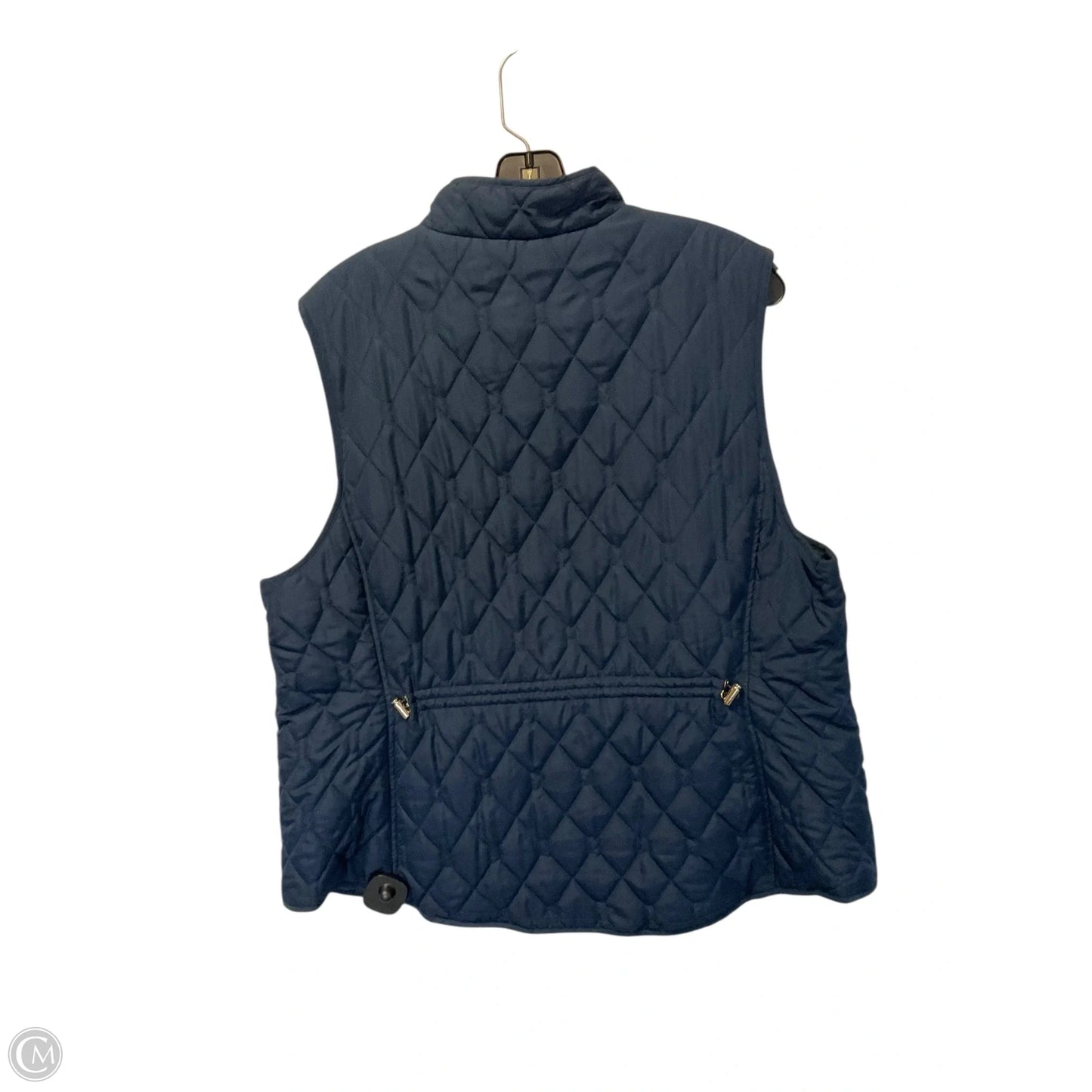Vest Puffer & Quilted By Croft And Barrow In Navy, Size: Xxl