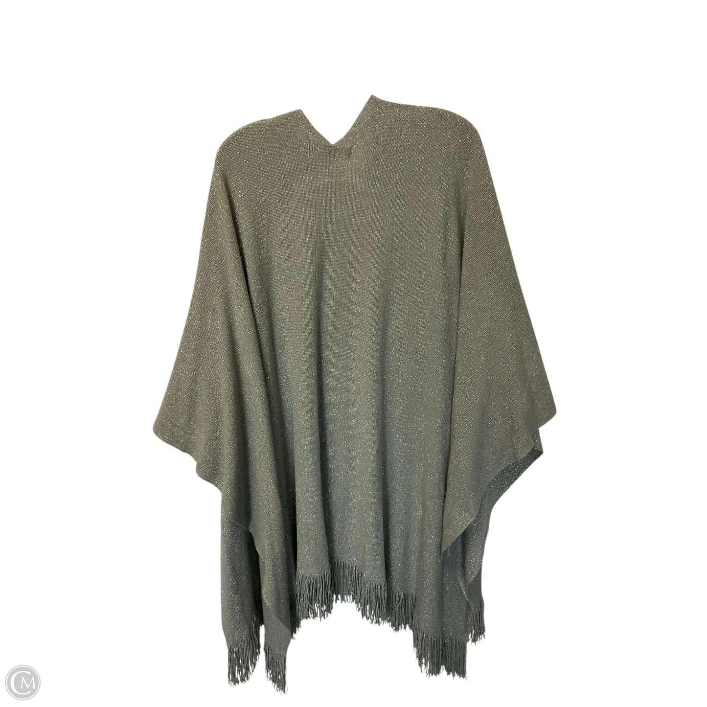 Shawl By Cejon In Grey, Size: Osfm