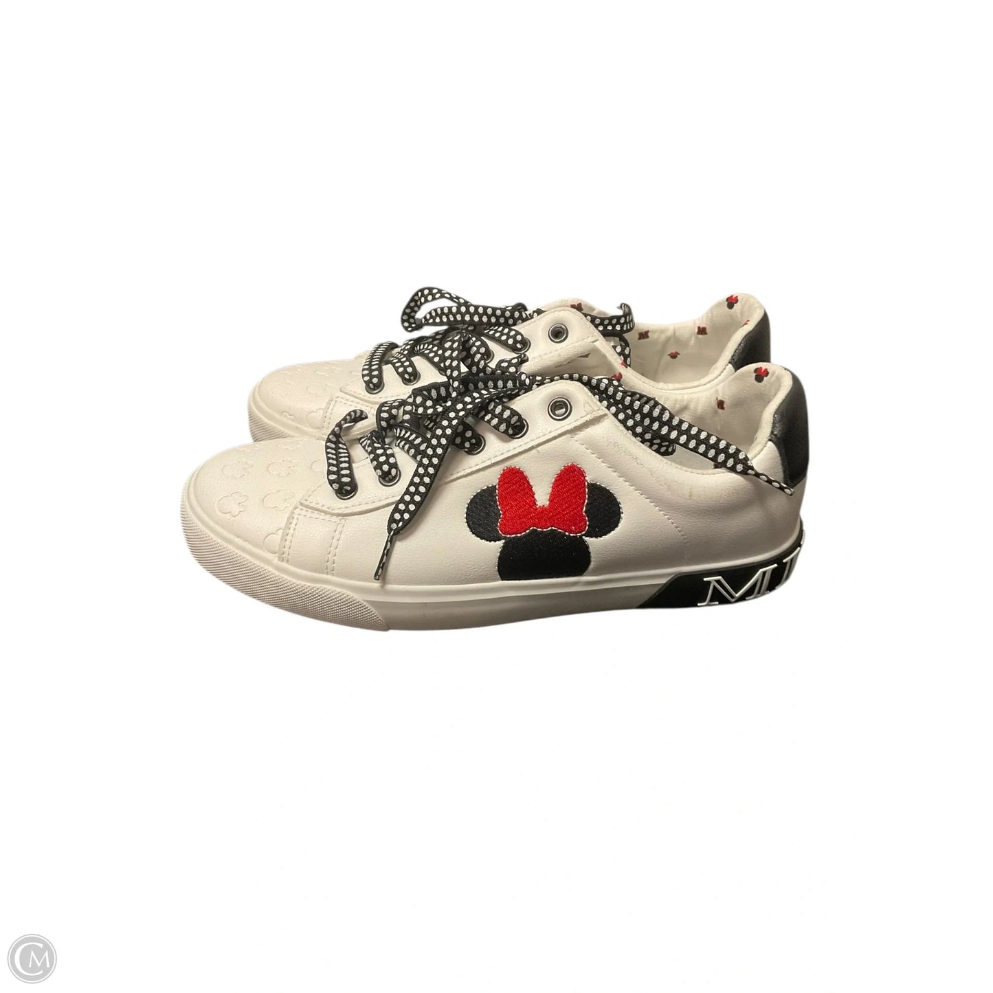 Shoes Sneakers By Disney In White, Size: 9