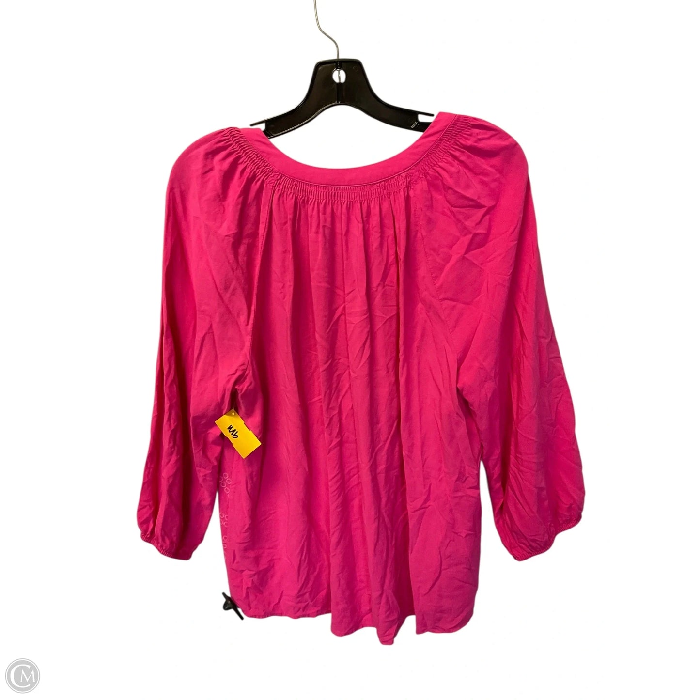 Top Long Sleeve By Crown And Ivy In Pink, Size: Xl