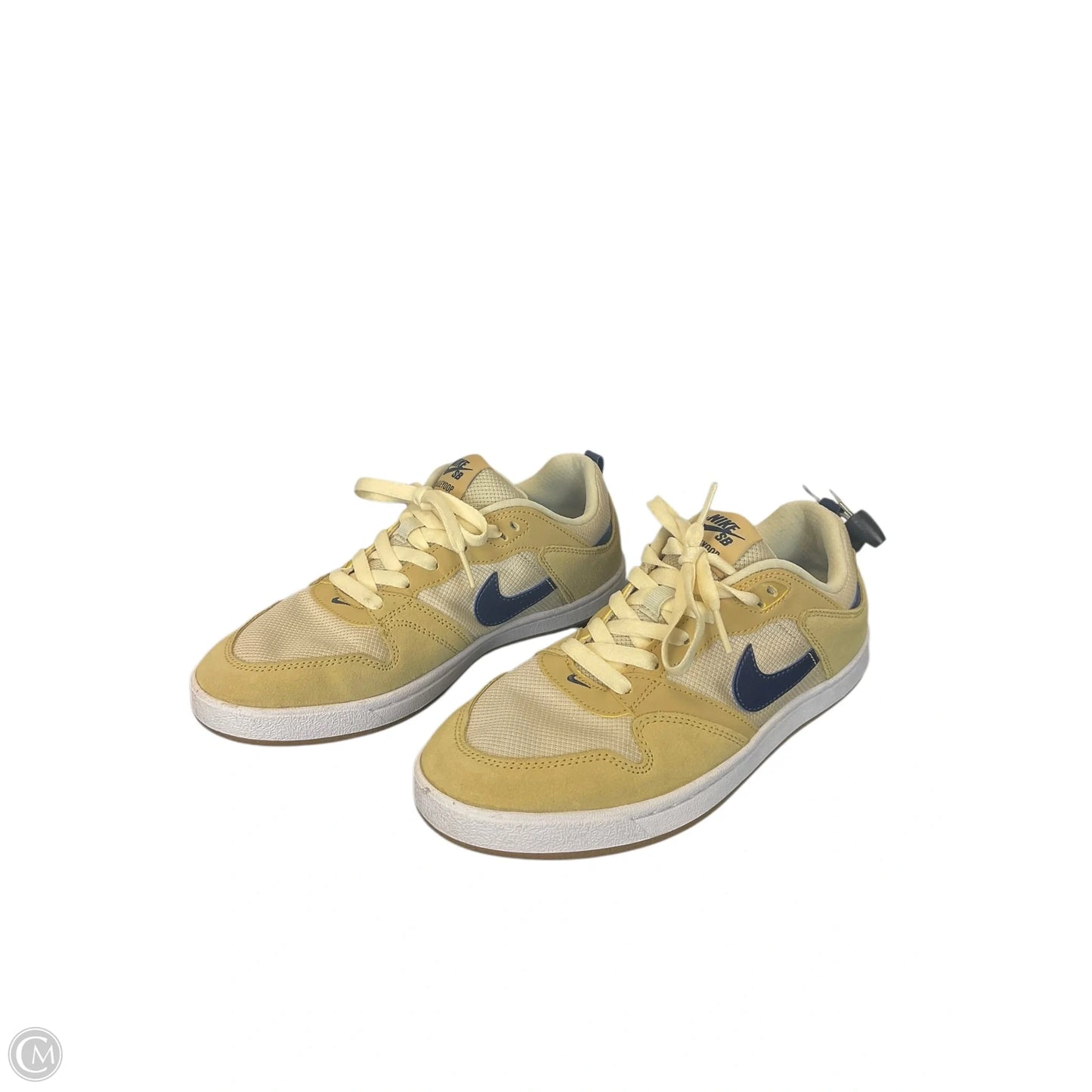 Shoes Athletic By Nike In Yellow, Size: 8
