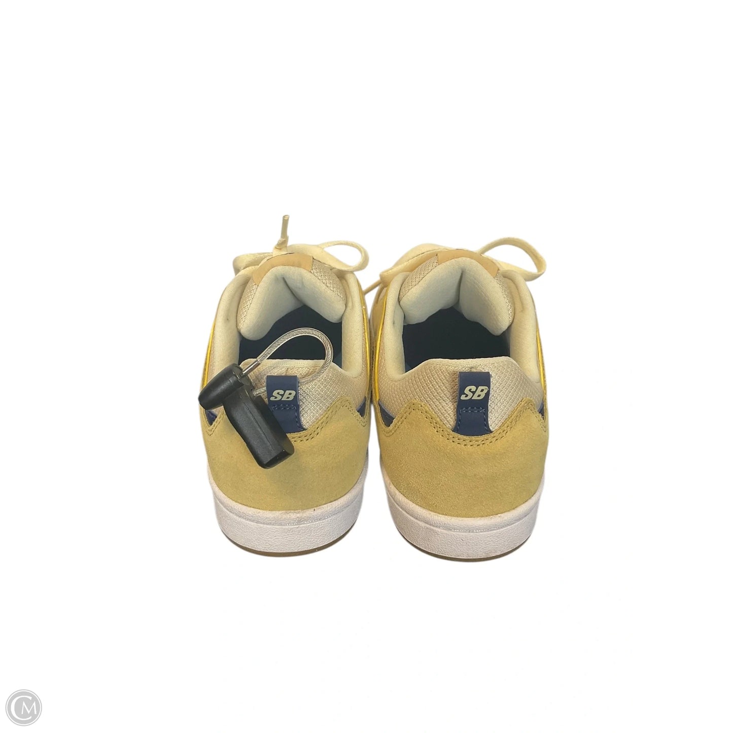 Shoes Athletic By Nike In Yellow, Size: 8