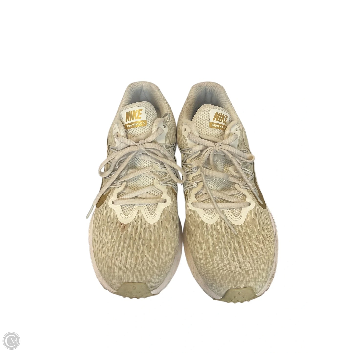Shoes Athletic By Nike In Tan, Size: 8.5