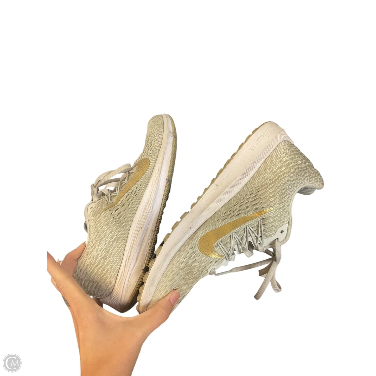 Shoes Athletic By Nike In Tan, Size: 8.5