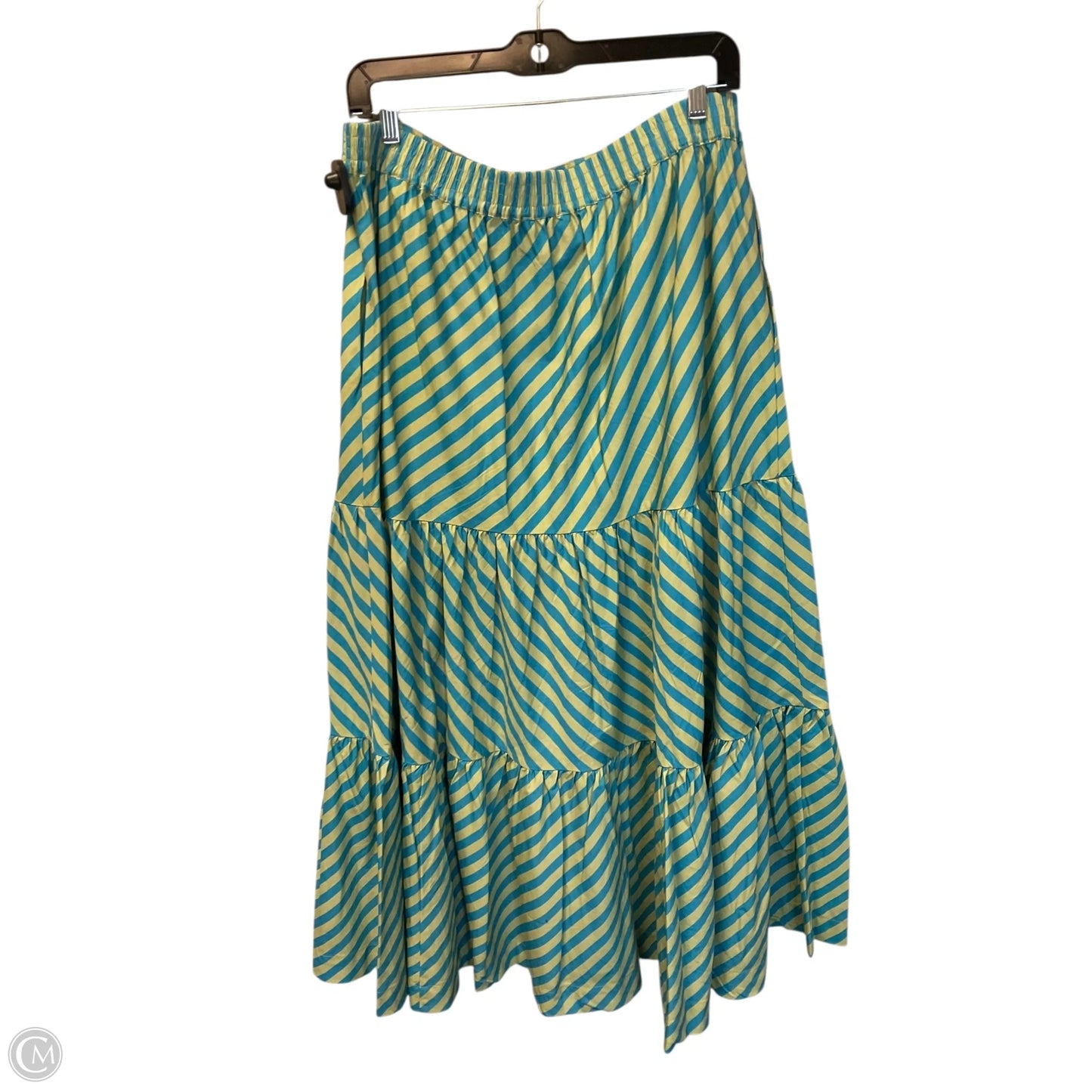 Skirt Maxi By Philosophy In Striped Pattern, Size: Xl