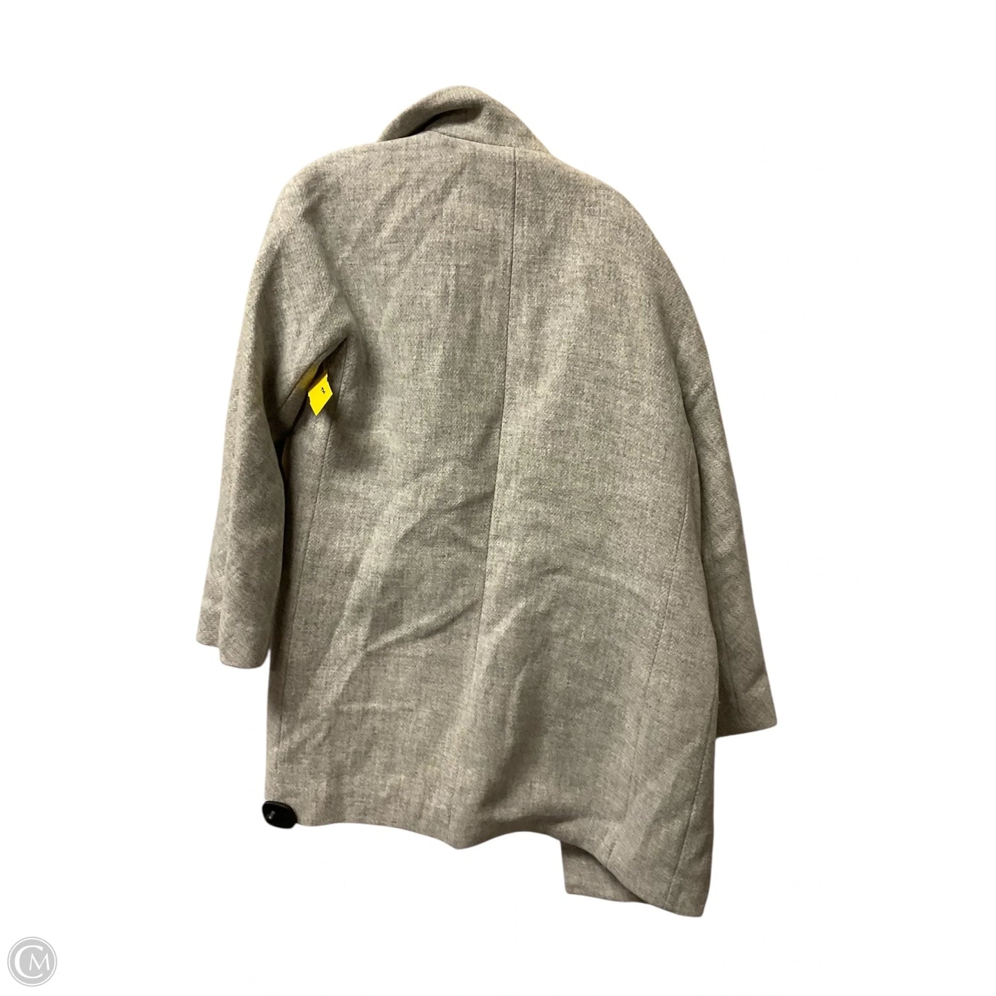 Coat Trench Coat By J. Crew In Grey, Size: 8