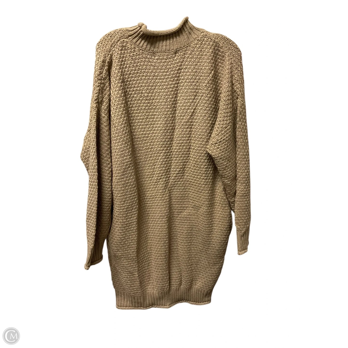 Dress Sweater By Merokeety In Tan, Size: L