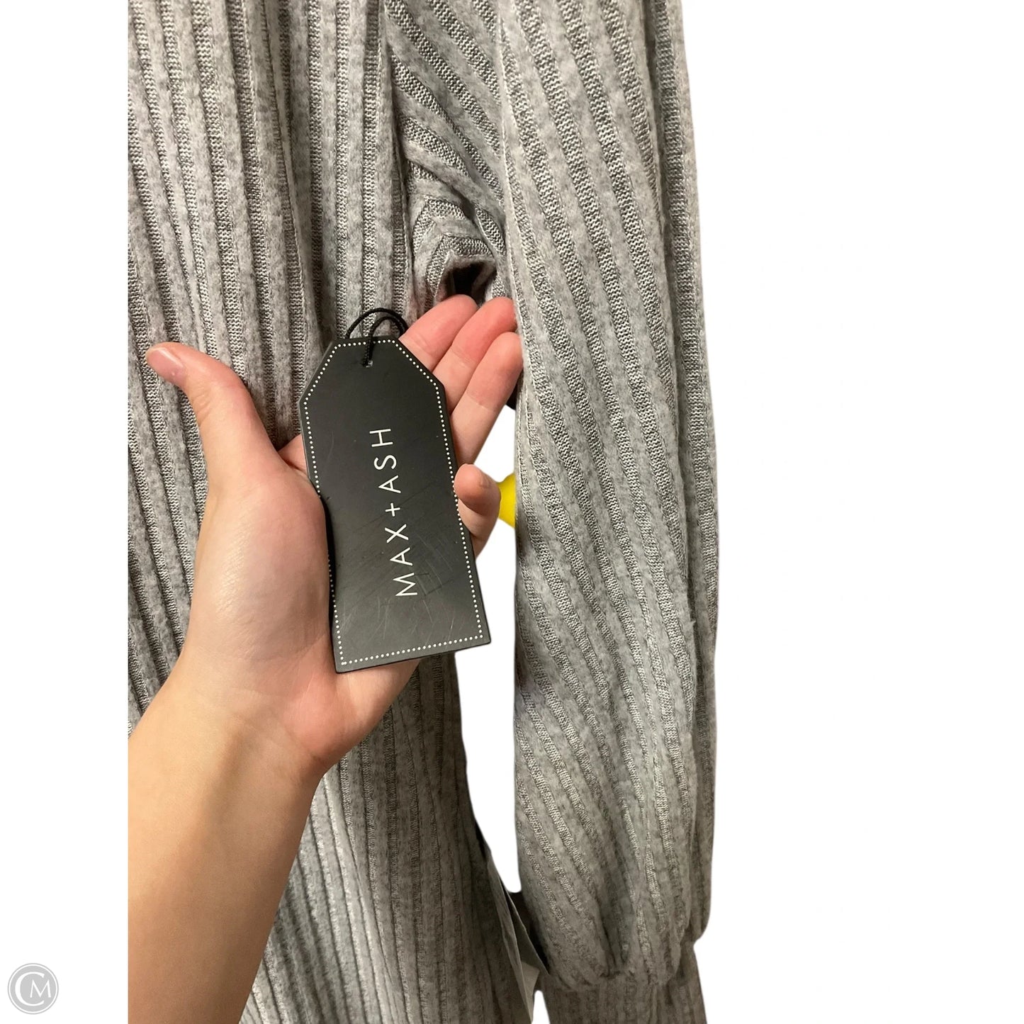 Dress Casual Midi By Clothes Mentor In Grey, Size: L