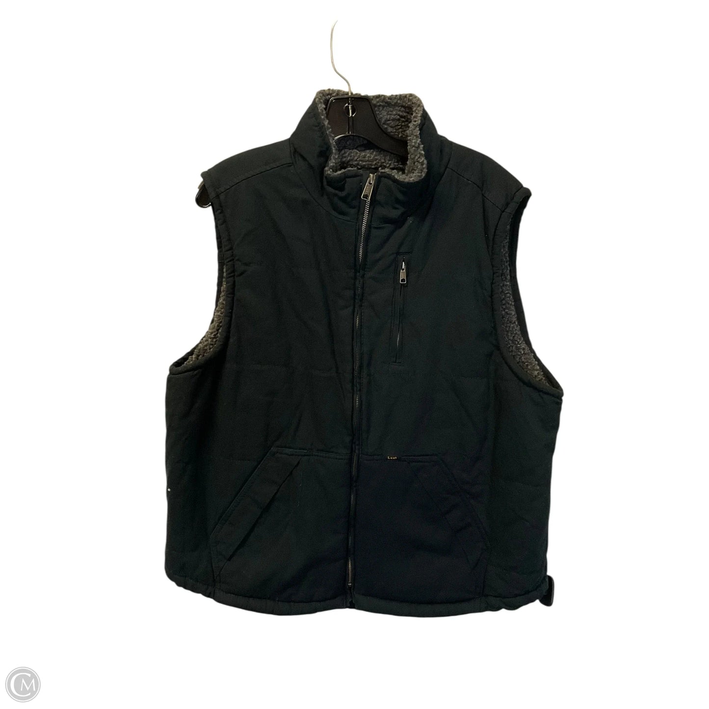 Vest Other By Lee In Black, Size: L