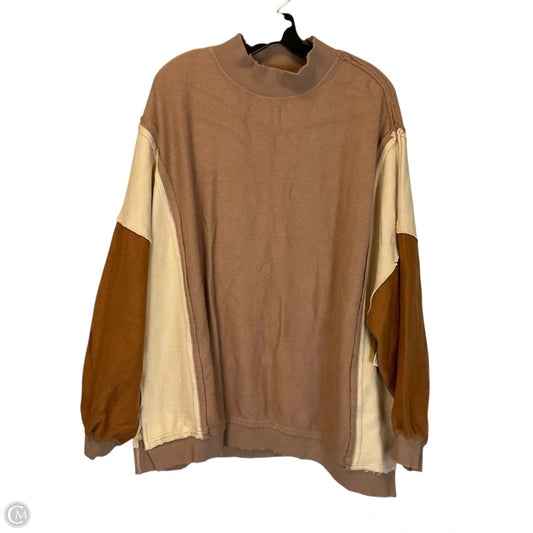 Sweater By By Together In Tan, Size: L