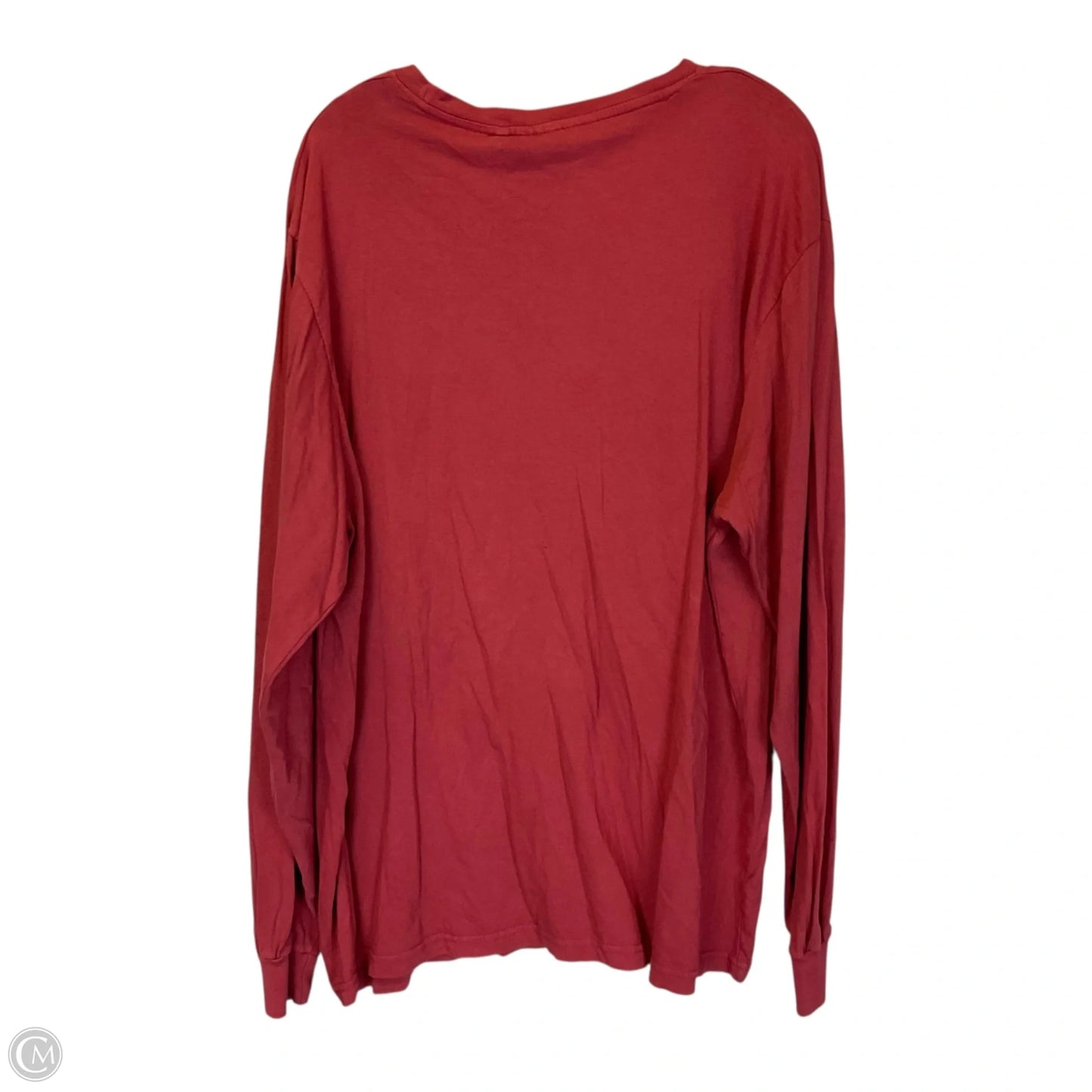 Top Long Sleeve Basic By Clothes Mentor In Red, Size: 2x