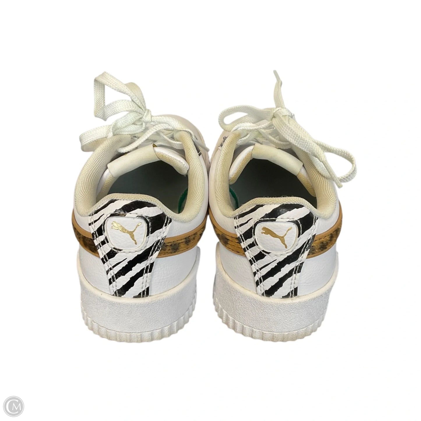 Shoes Athletic By Puma In White, Size: 8