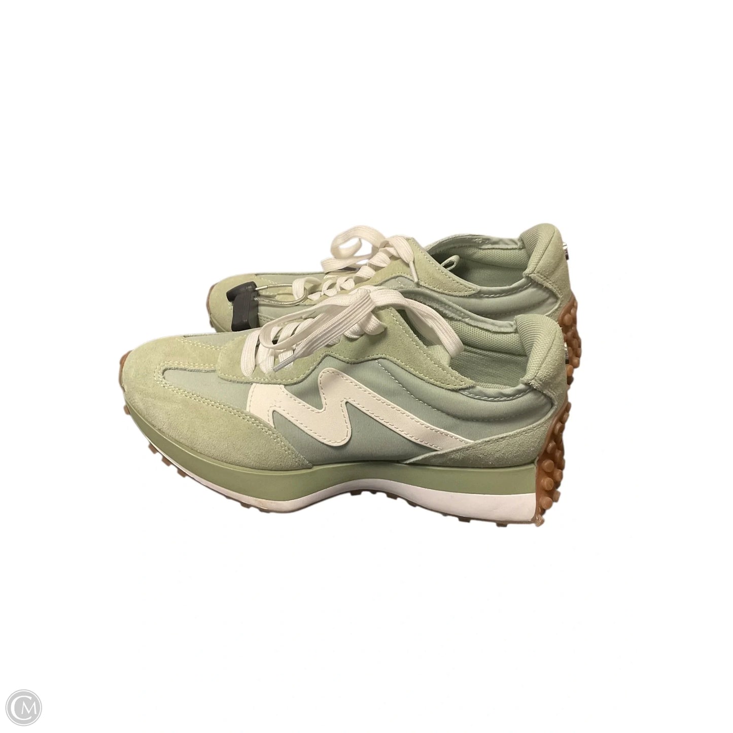 Shoes Athletic By Steve Madden In Green, Size: 8.5