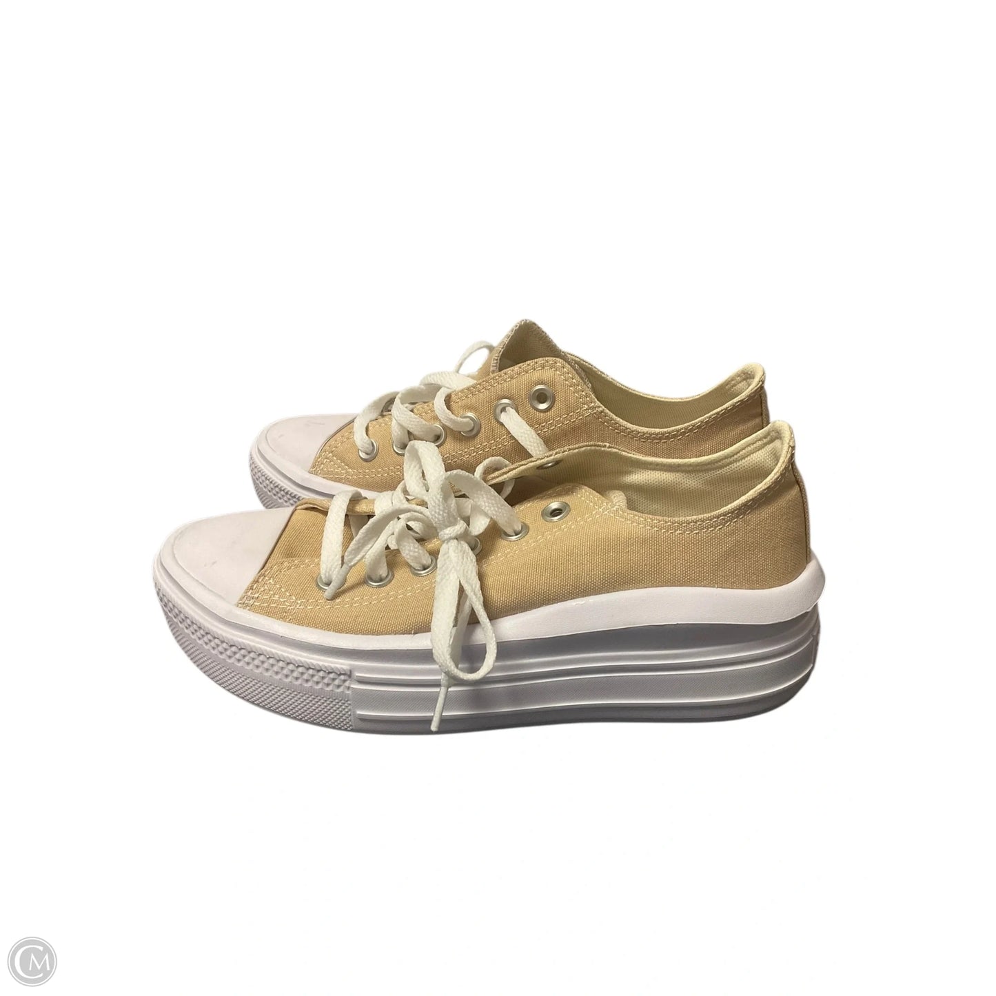 Shoes Sneakers By Converse In Tan, Size: 7.5