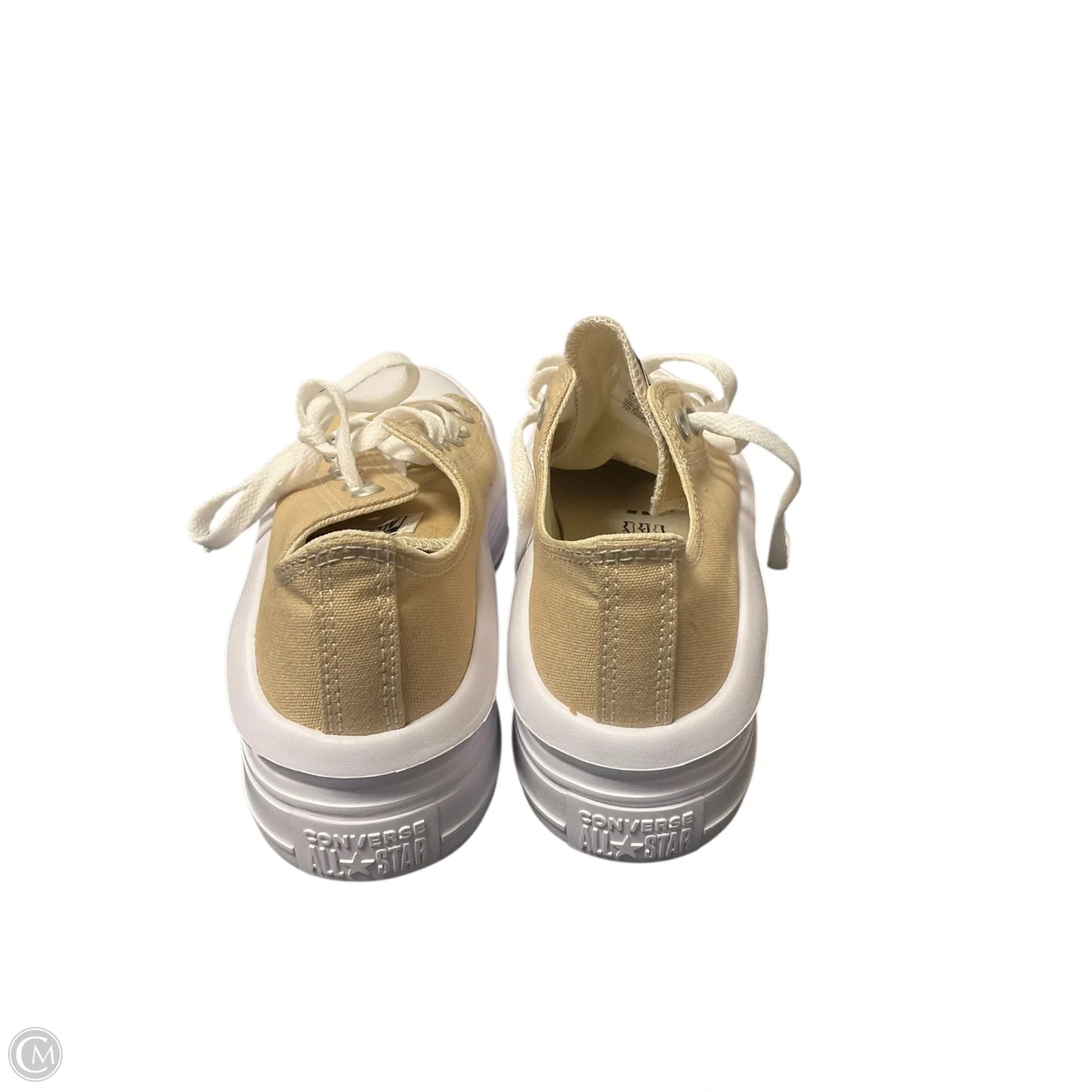 Shoes Sneakers By Converse In Tan, Size: 7.5