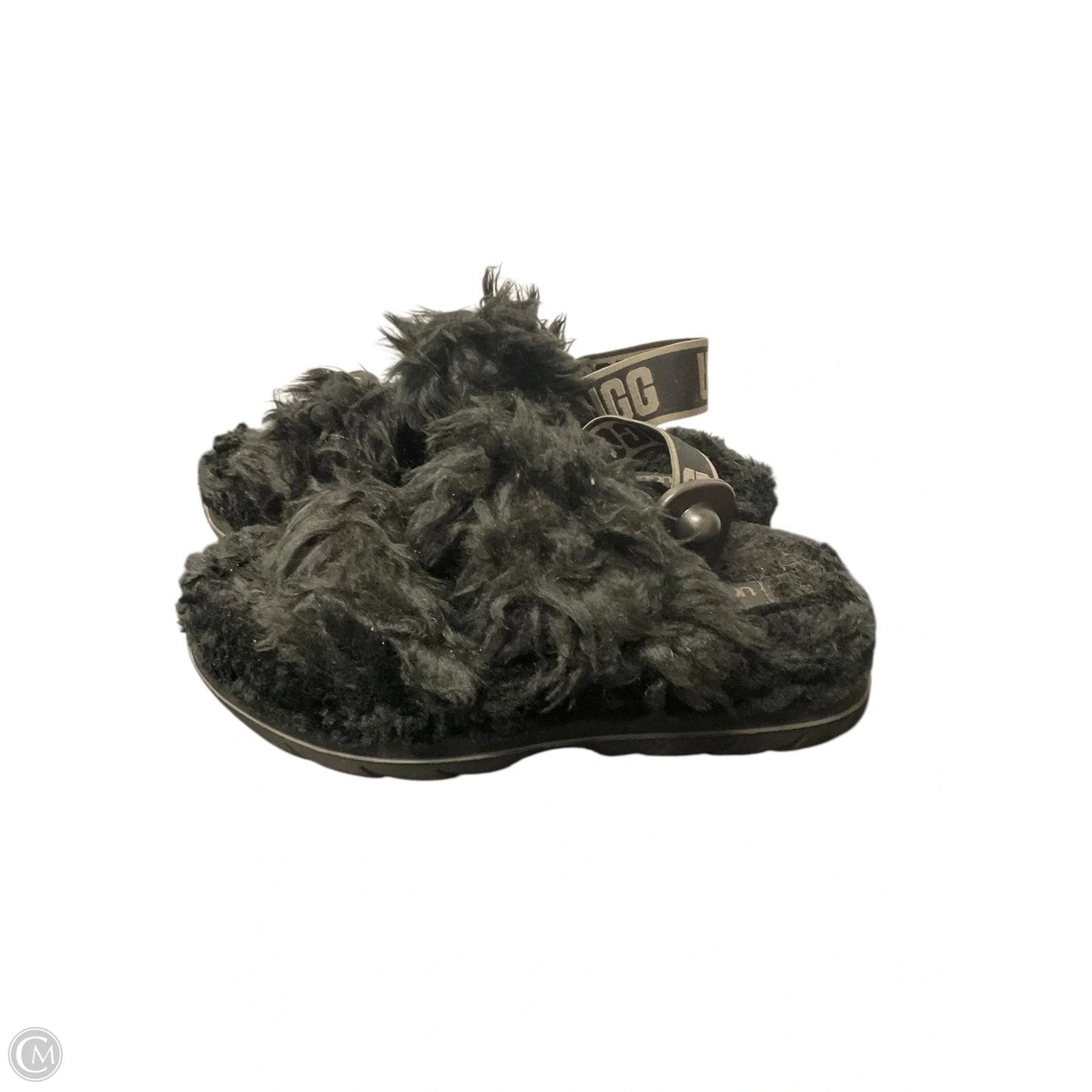 Sandals Designer By Ugg In Black, Size: 8