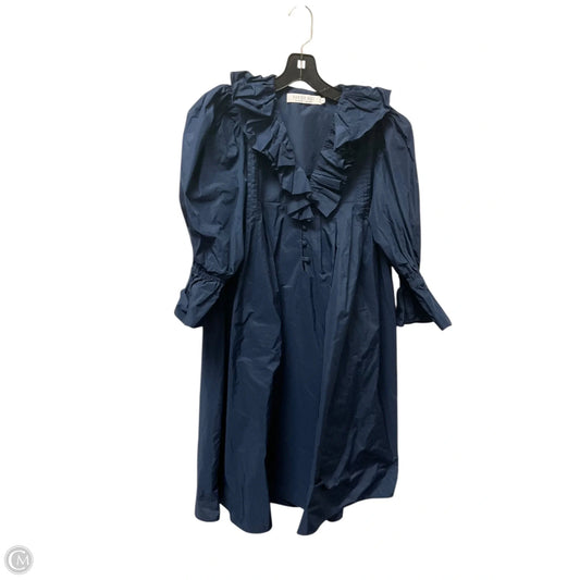 Dress Casual Short By Hunter Bell In Navy, Size: L